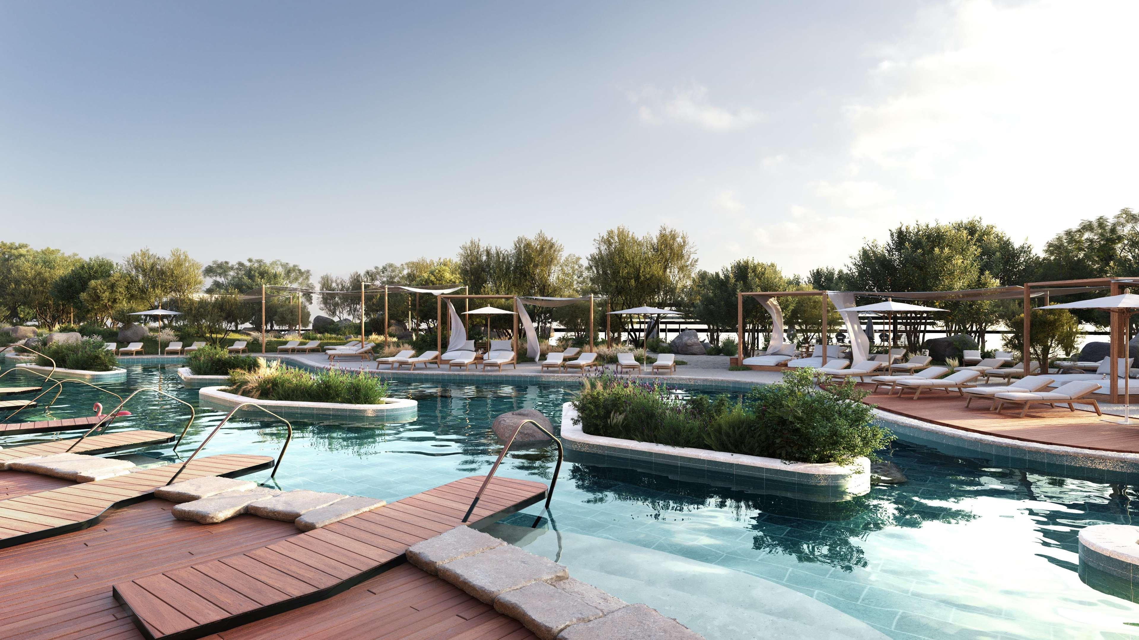 Vista Piscina Lujo Hotel Art &Joy