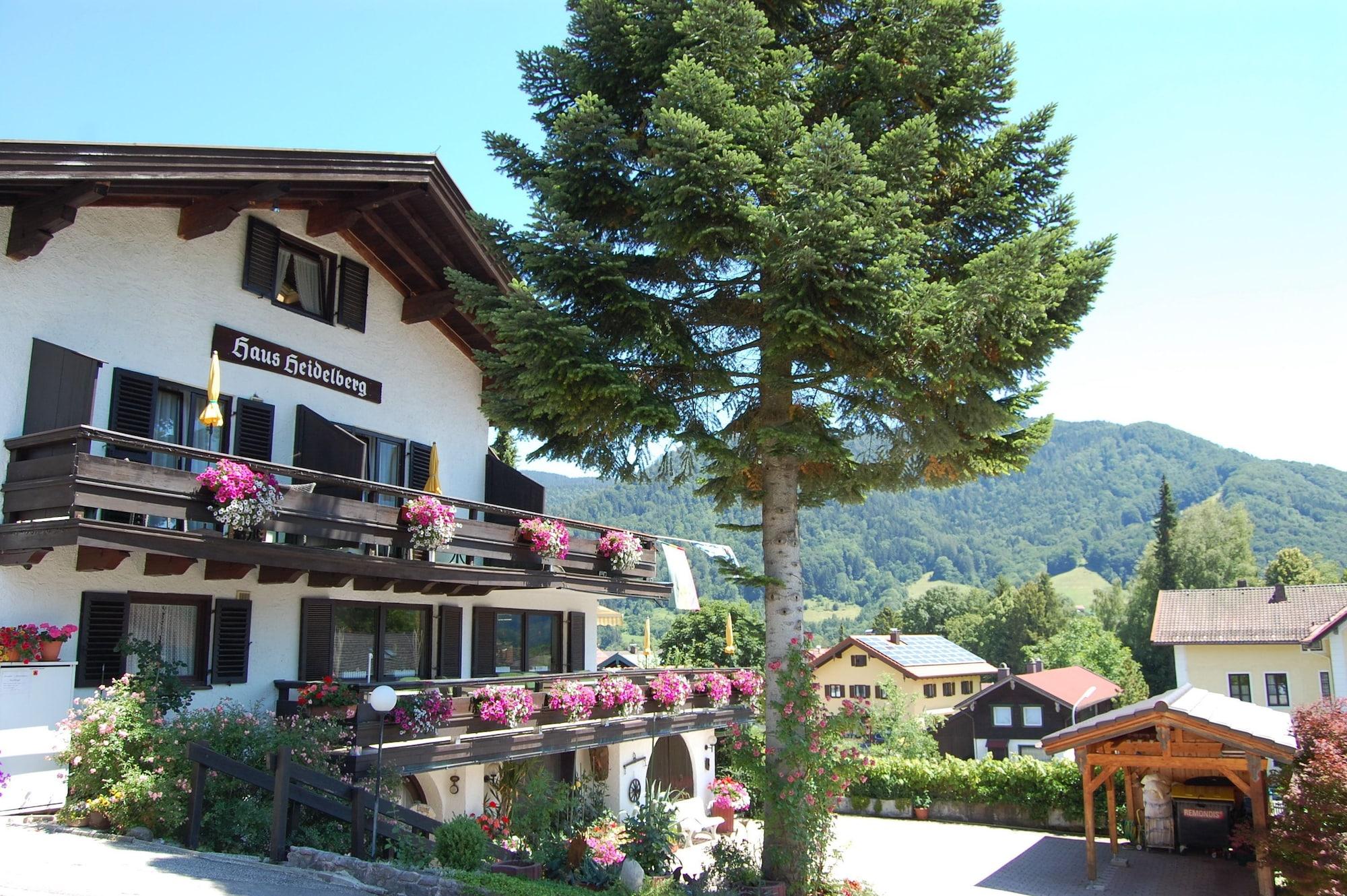 Vista Exterior Hotel Pension Heidelberg