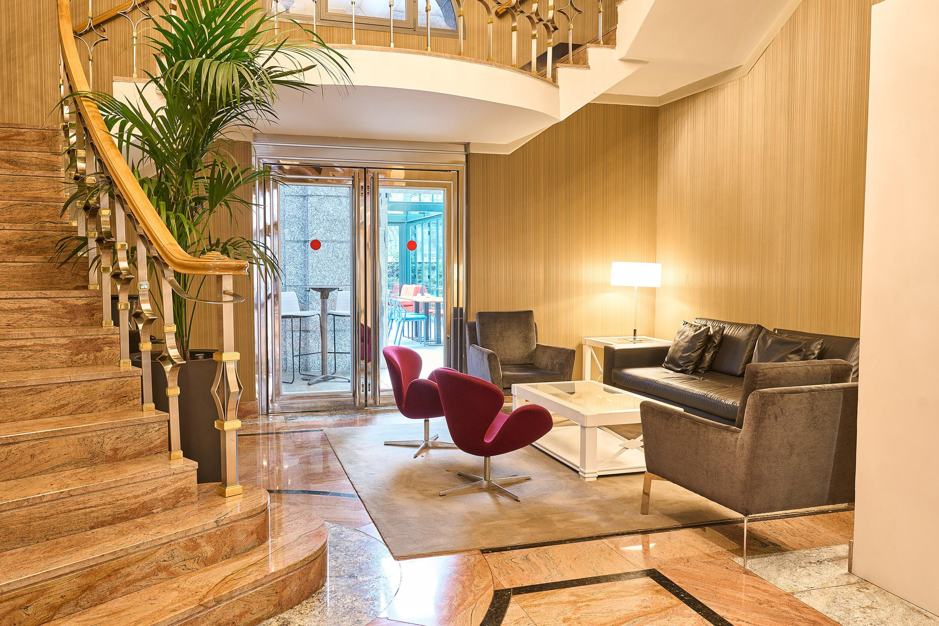 Vista Lobby VP Jardín de Recoletos