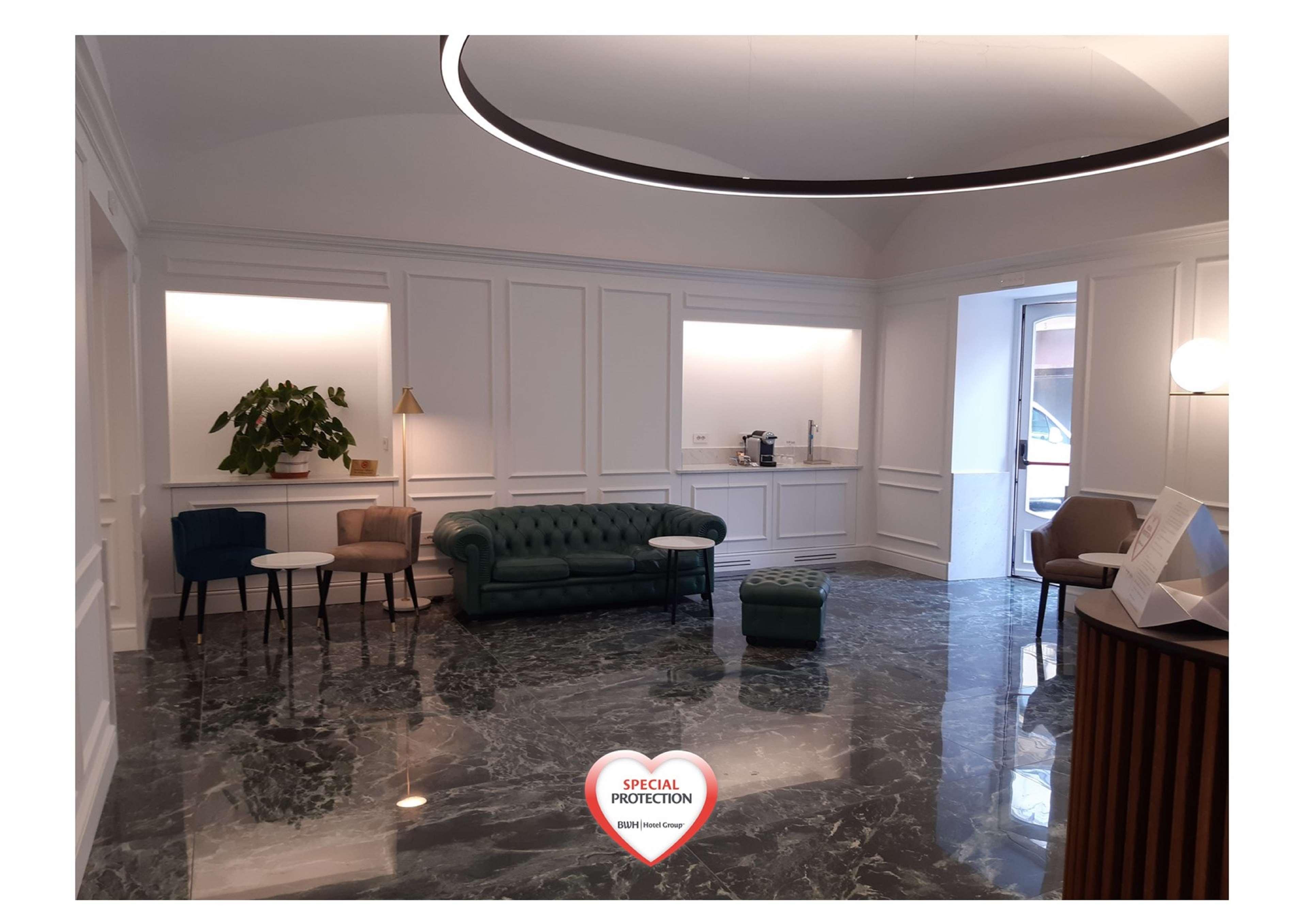 Vista Lobby Best Western Plus Royal Superga Hotel