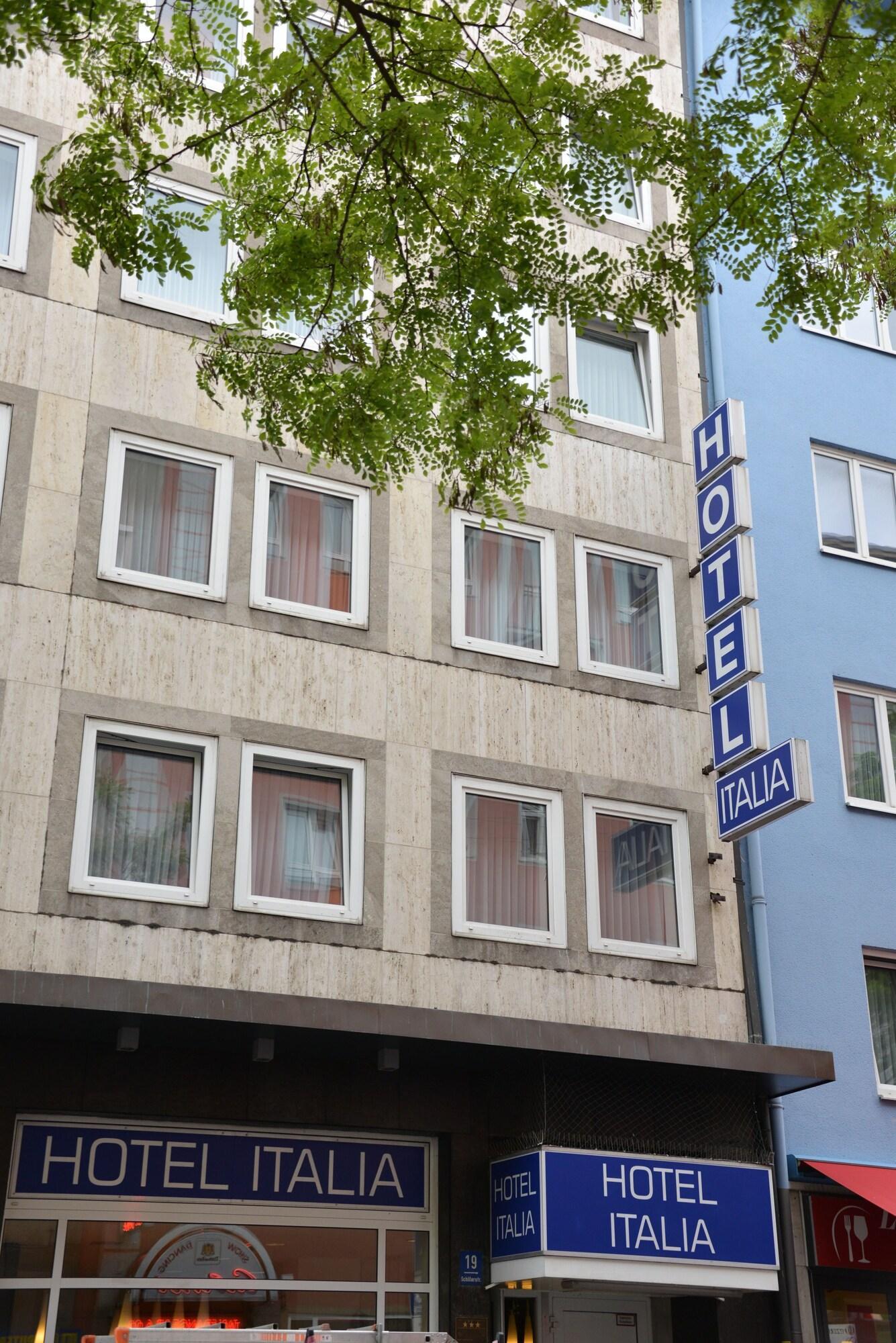 Vista Exterior Hotel Italia