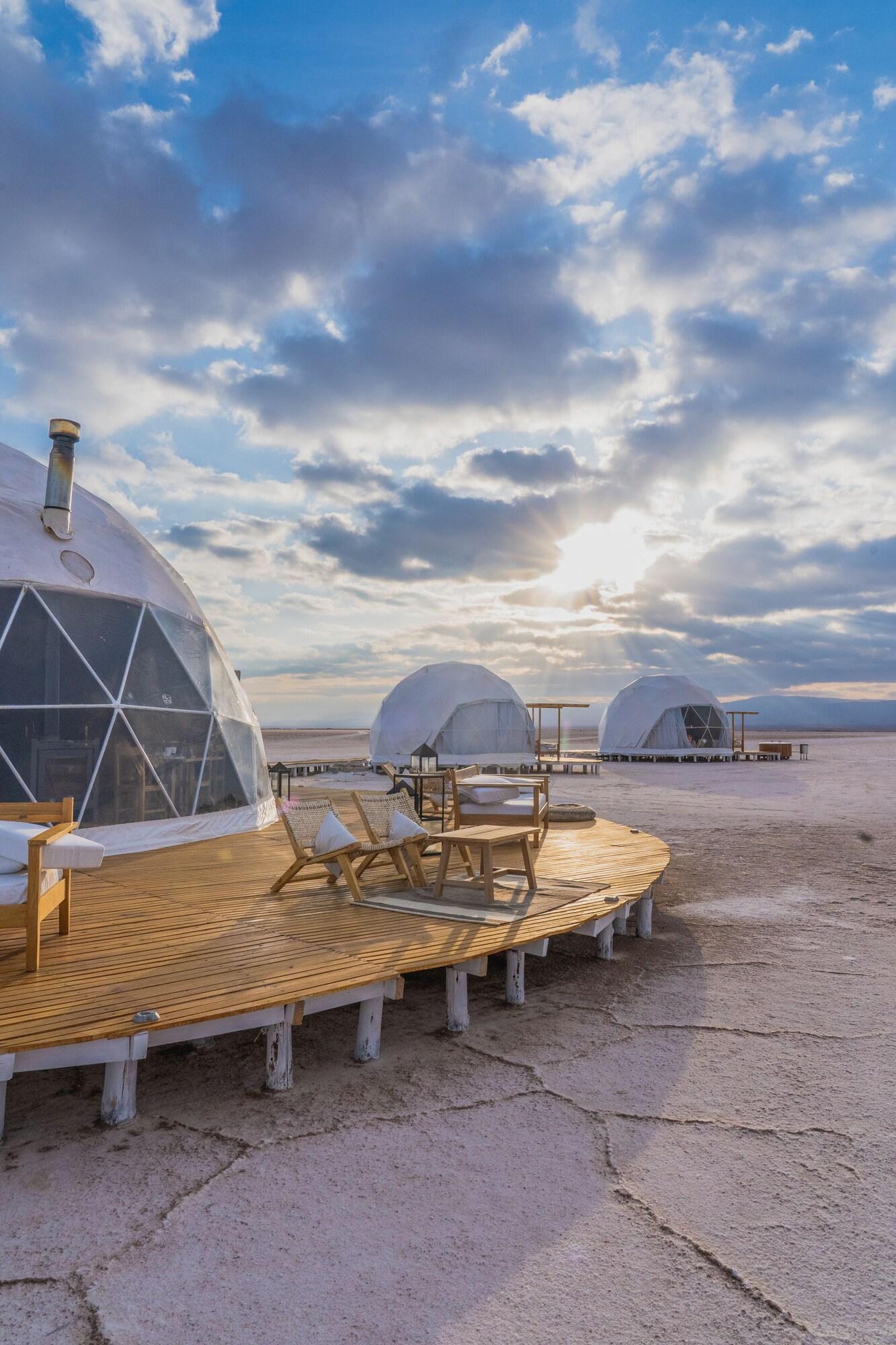 Vista Exterior Pristine Salinas Grandes Luxury Camp