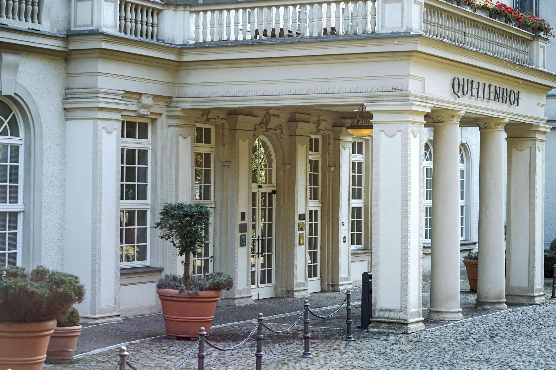 Vista Exterior Parkhotel Quellenhof Aachen
