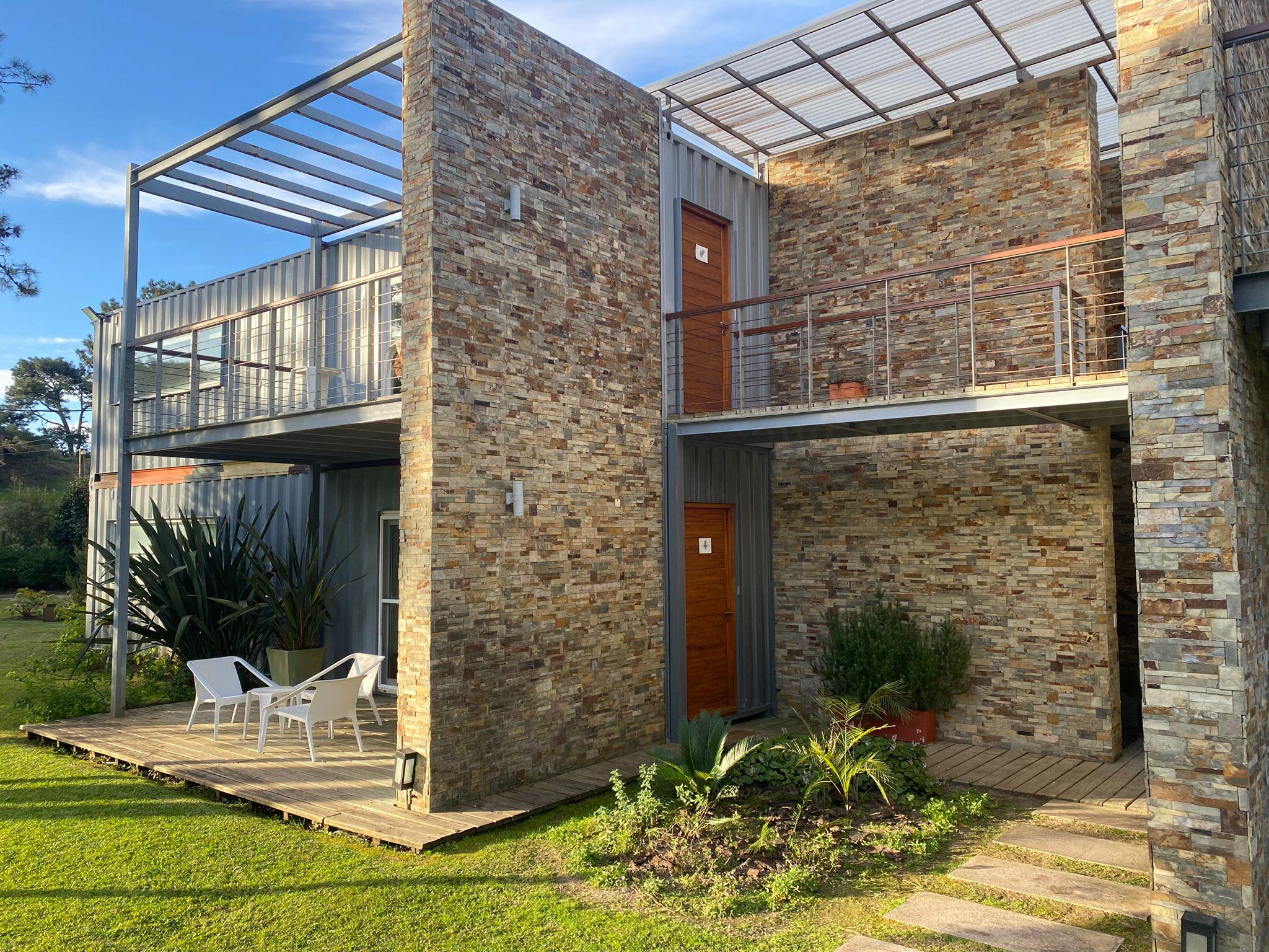 Vista Exterior Entre Pinos Eco Box Apart