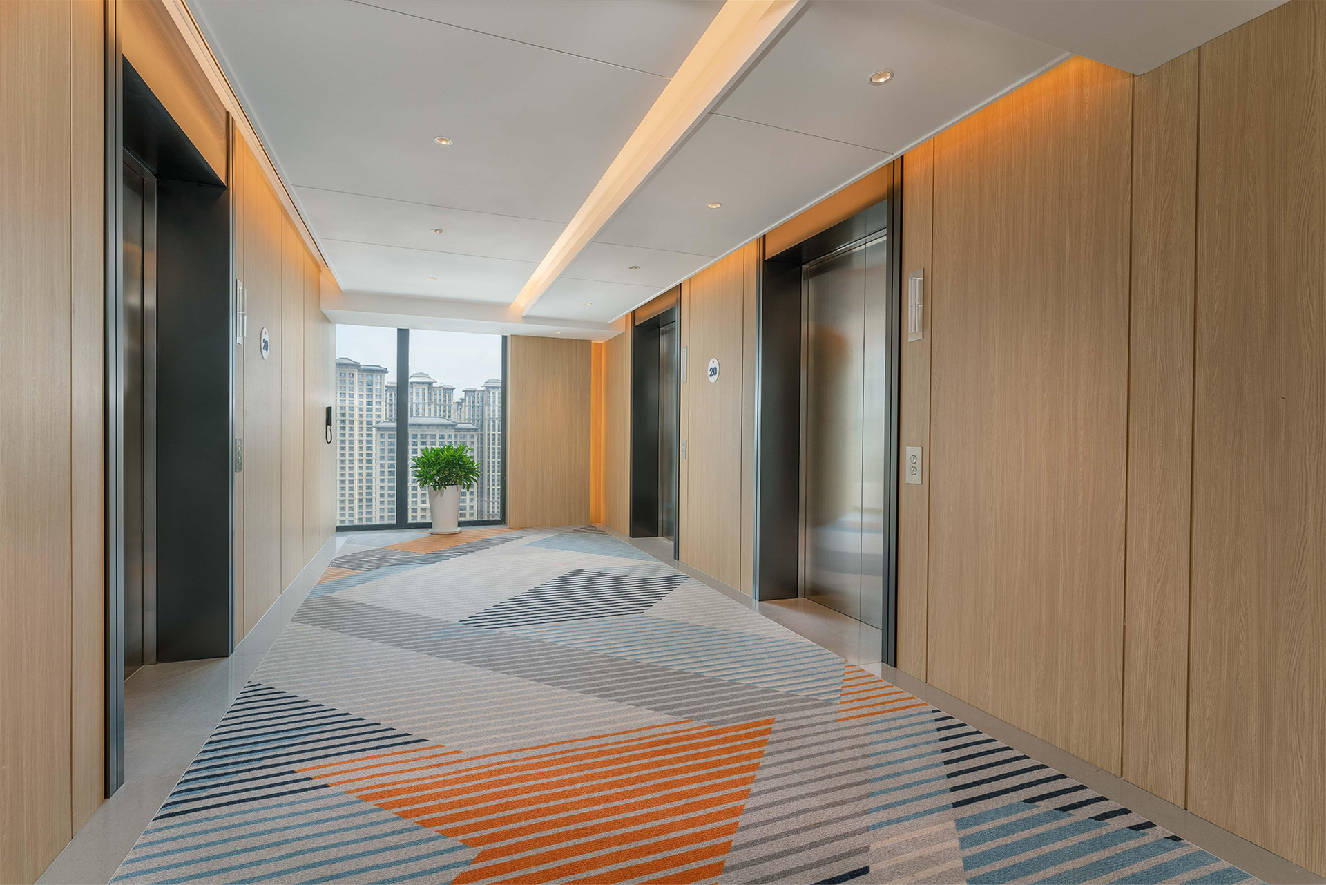 Vista Lobby Holiday Inn Express Xi An Daxing