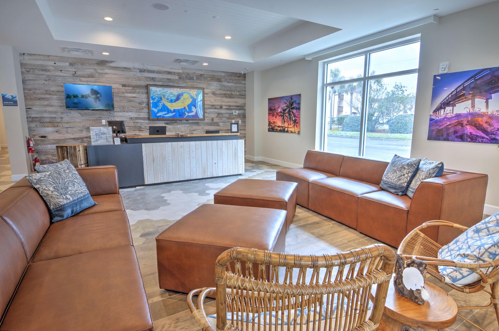 Vista Lobby Guy Harvey Resort on St Augustine Beach