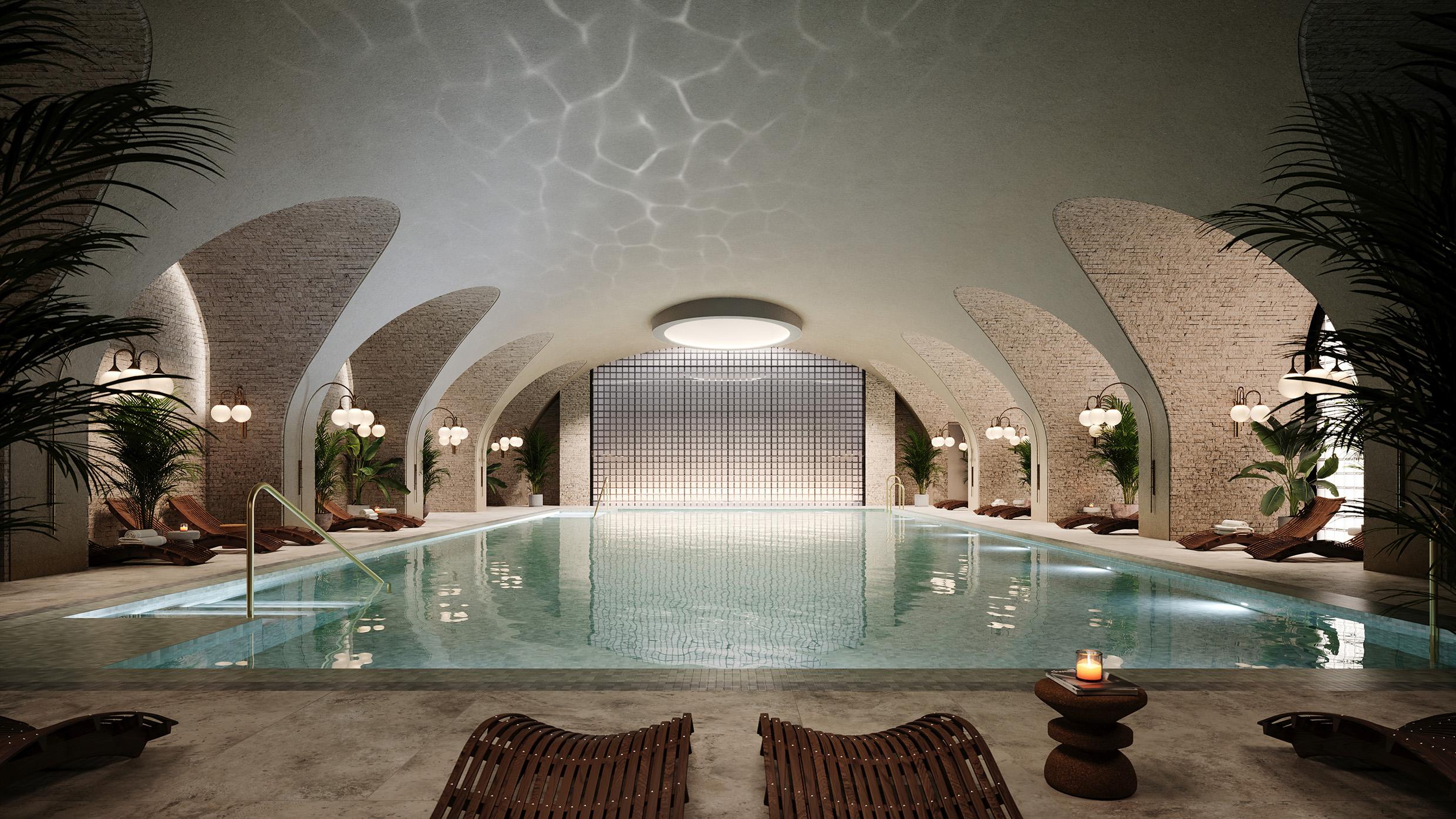 Vista Piscina Six Senses London