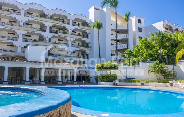 Departamento en Mazatlan con alberca comun en Zona Dorada #405 - Hoteles con jacuzzi en Mazatlán, Sinaloa