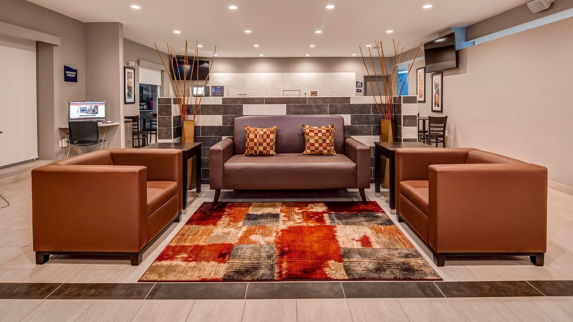 Vista Lobby SureStay Plus Hotel by Best Western Humble