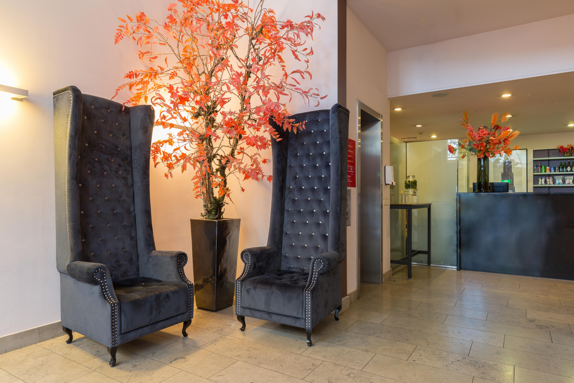 Vista Lobby Leonardo Hotel Utrecht City Center