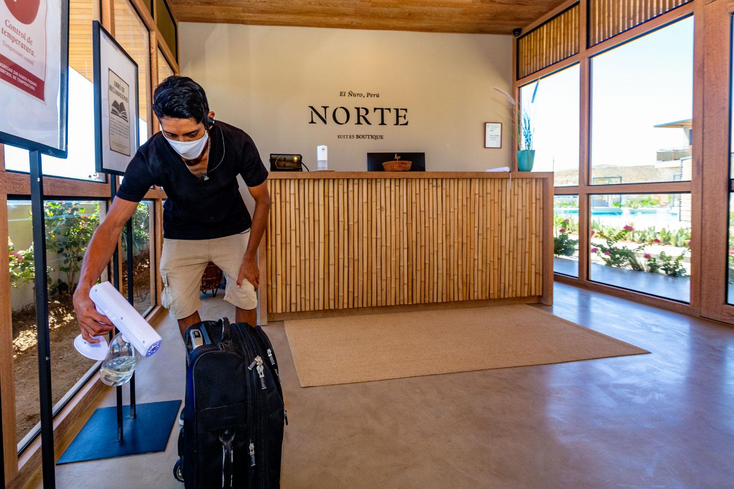 Vista Lobby Norte Suites Boutique