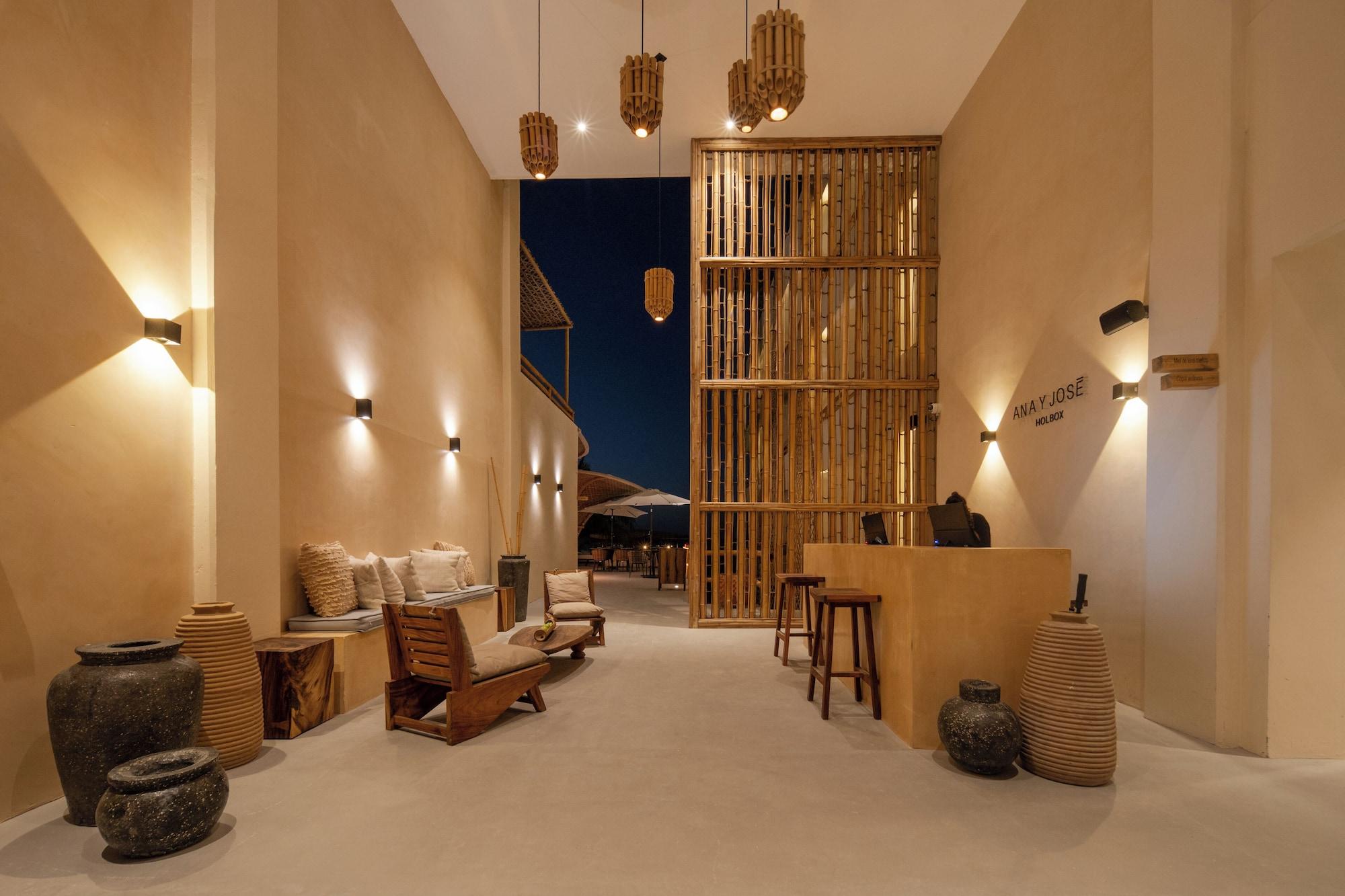 Vista Lobby Ana y Jose Holbox Boutique Hotel - Optional All Inclusive