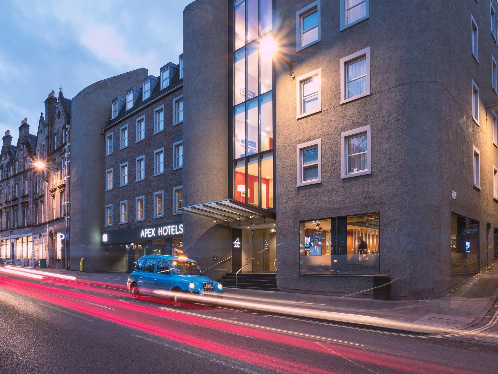 Vista Exterior Apex City of Edinburgh Hotel