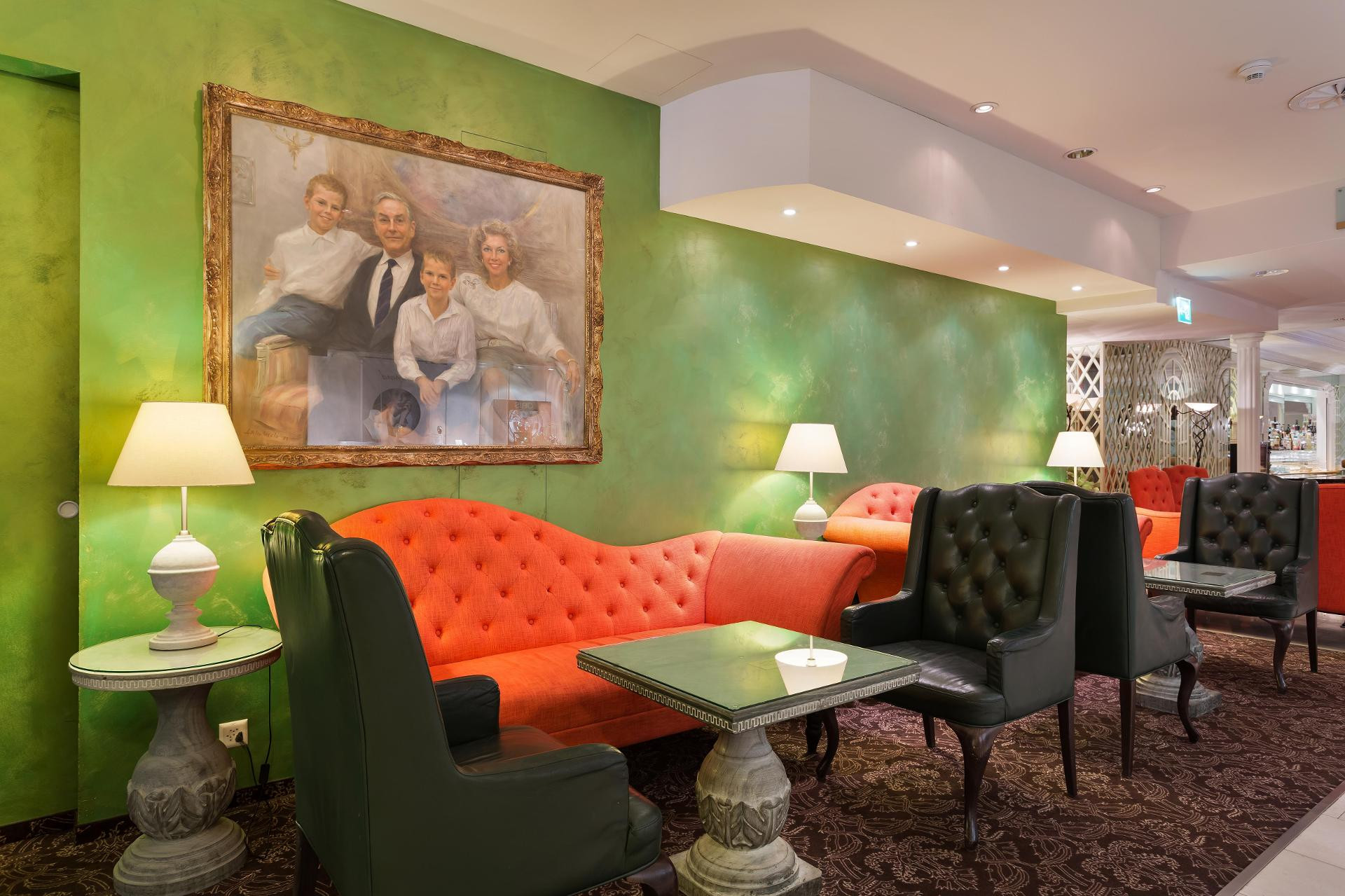 Vista Lobby St Gotthard Hotel