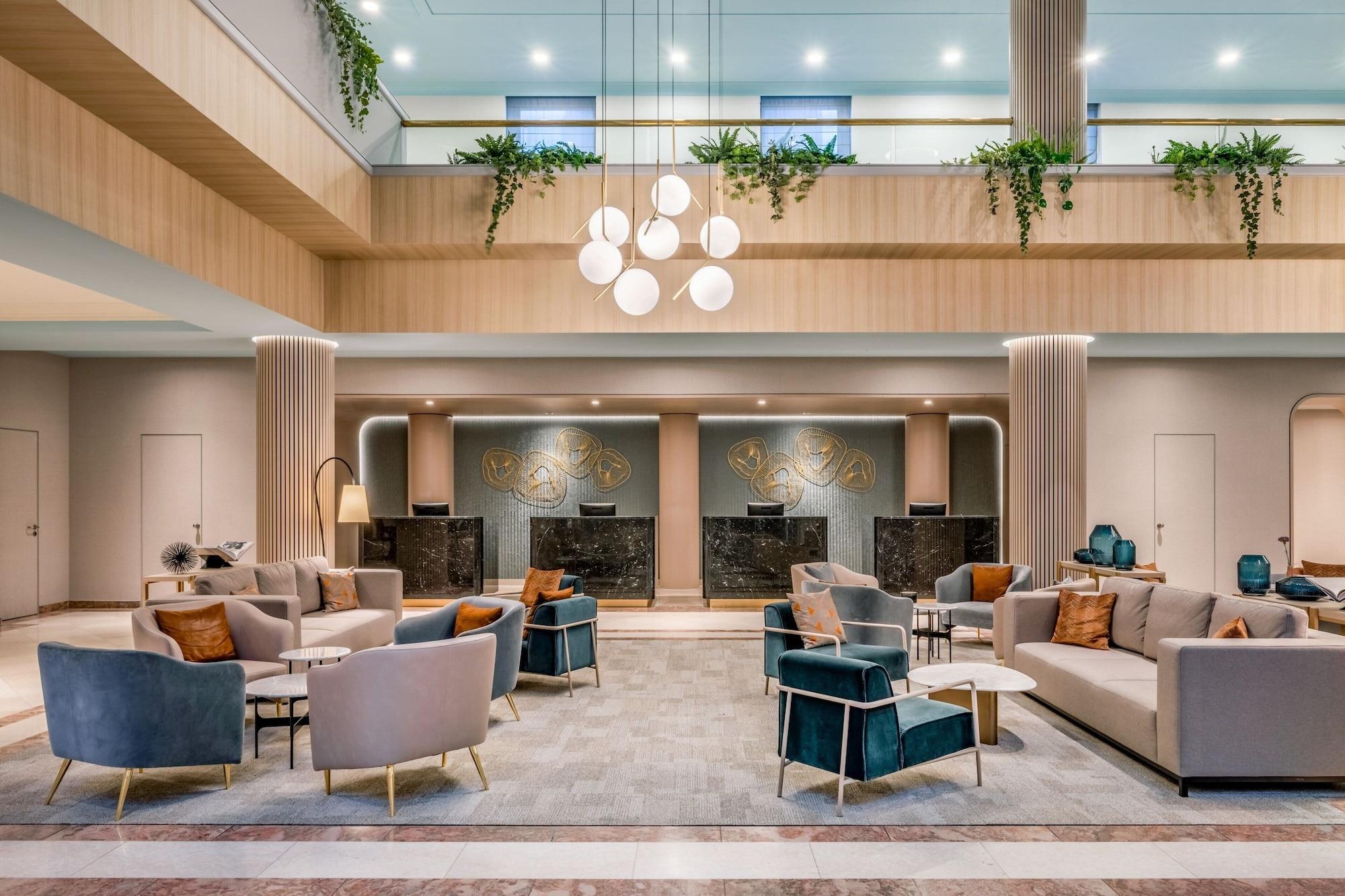 Vista Lobby Munich Marriott Hotel