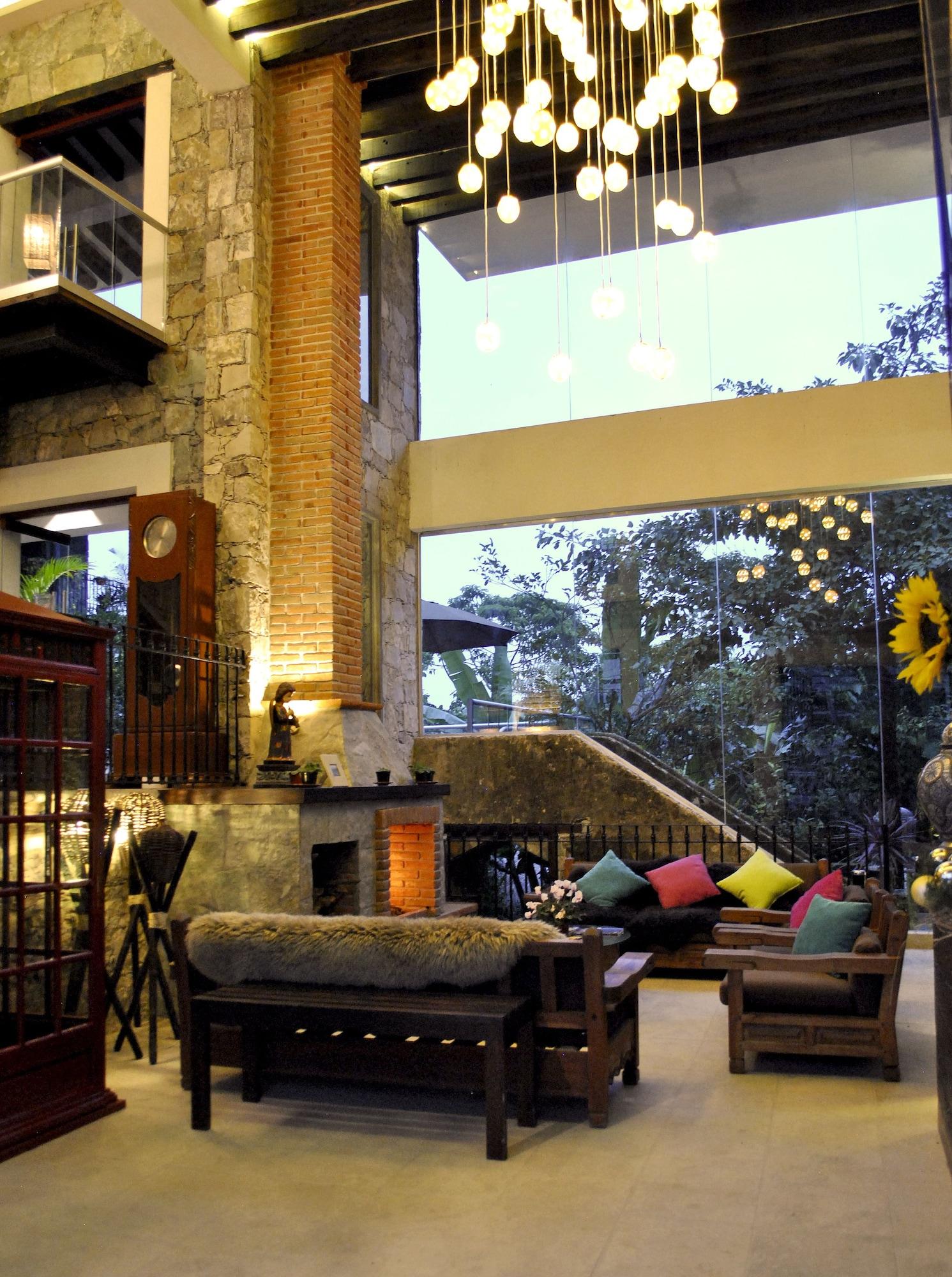 Vista Lobby La Casona de Don Porfirio Hotel Boutique