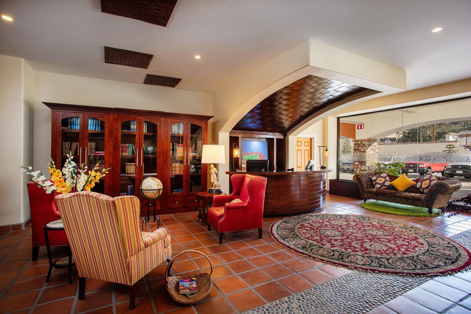 Vista Lobby Hotel Hacienda Santana