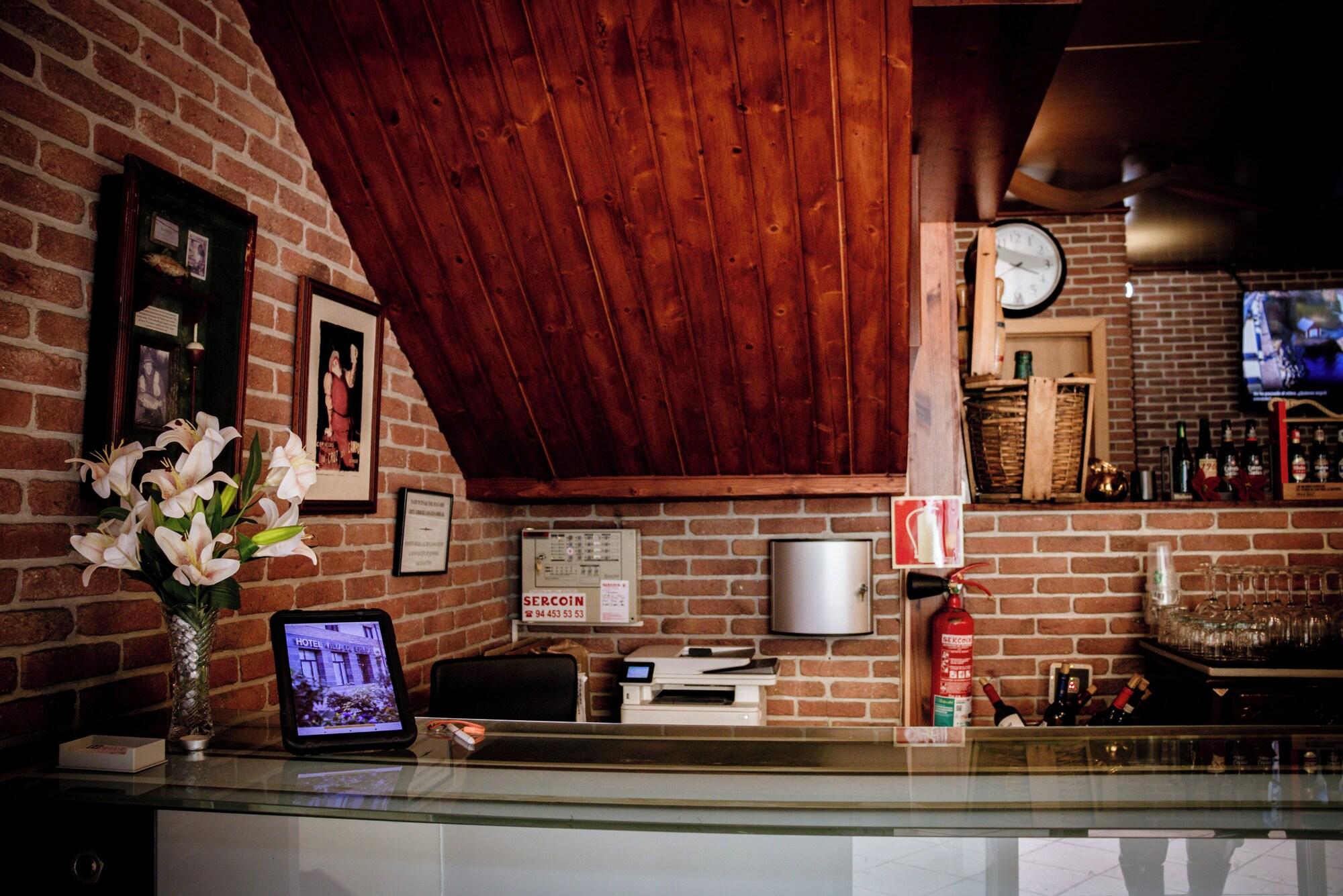 Vista Lobby Hotel Villa de Ermua