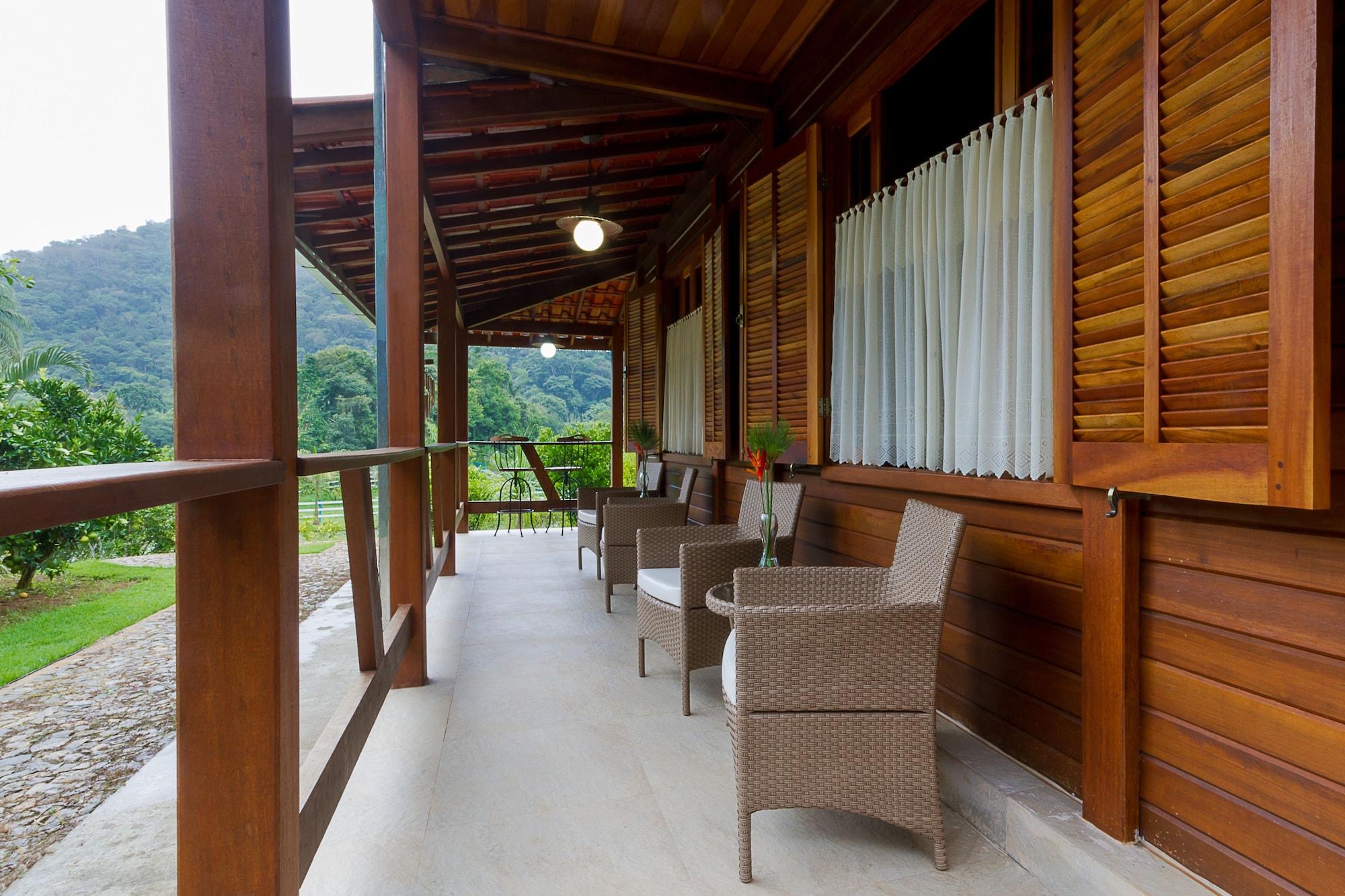 Vista Lobby Ecopousada Serra Verde