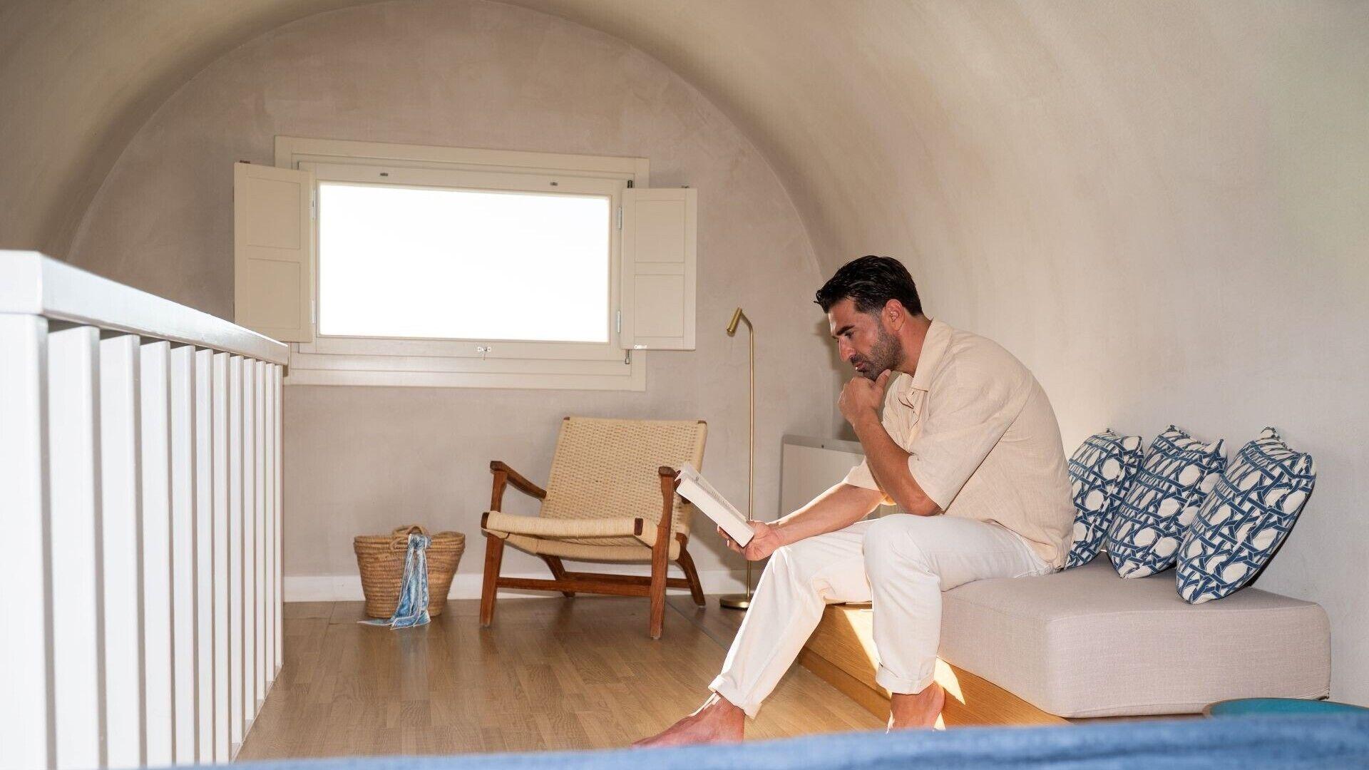 Habitación Apeiron Blue Santorini - Sustainable Adults Only 14+