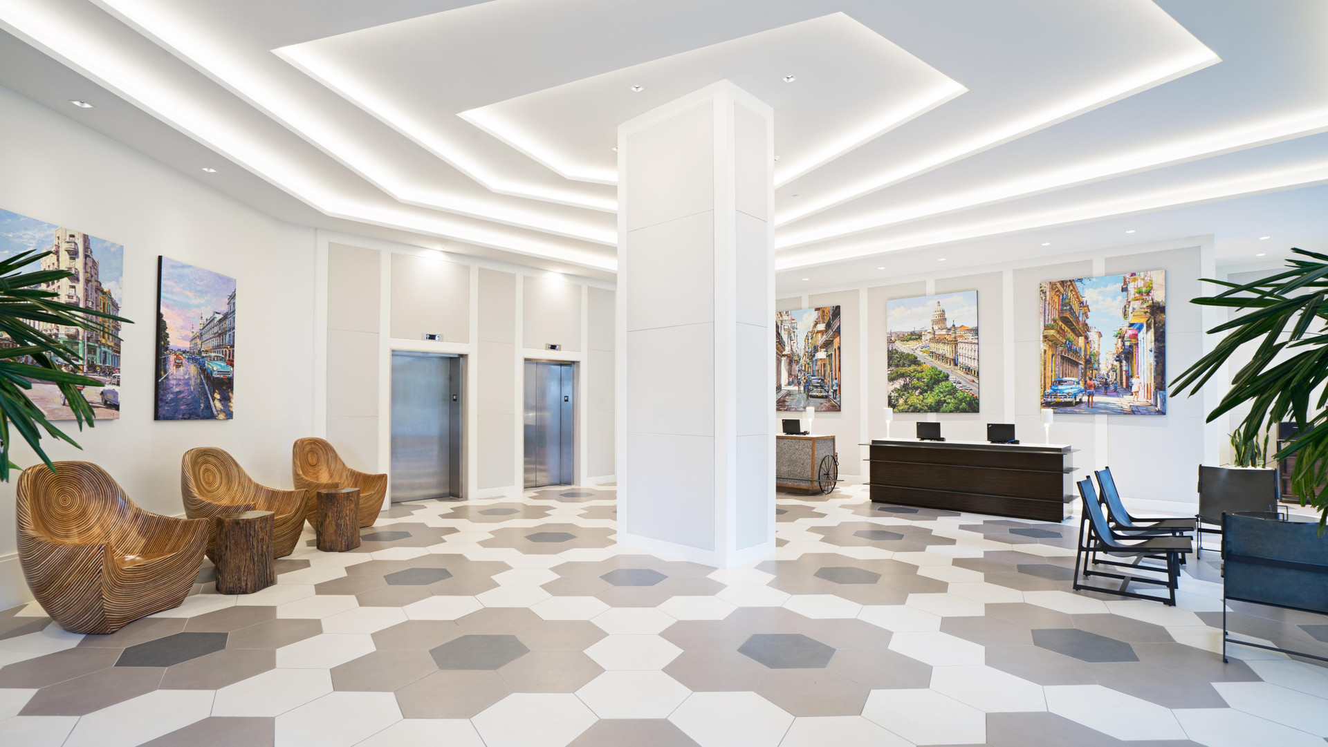 Vista Lobby Hyatt Centric Brickell Miami