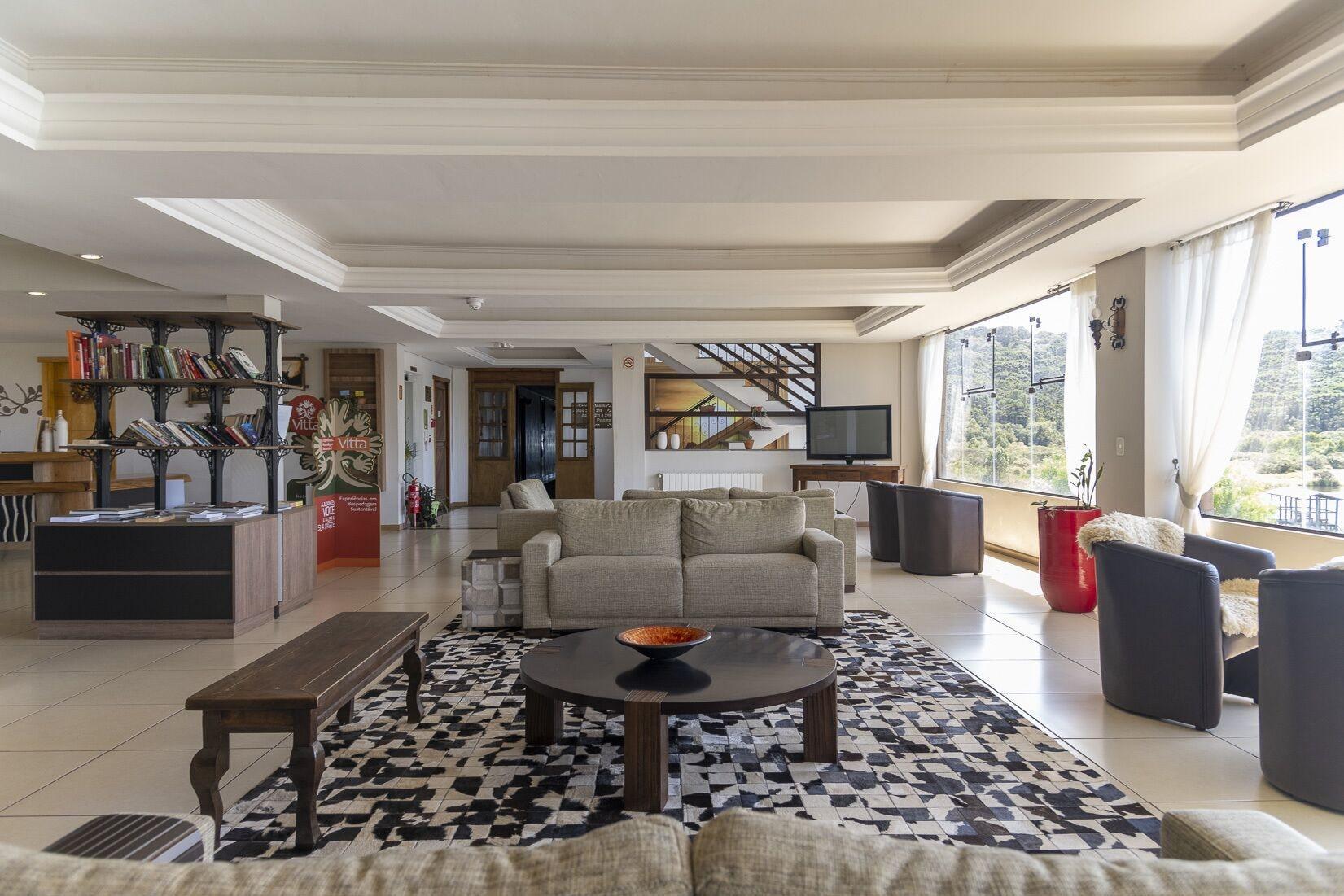 Vista Lobby Cambará Eco Hotel