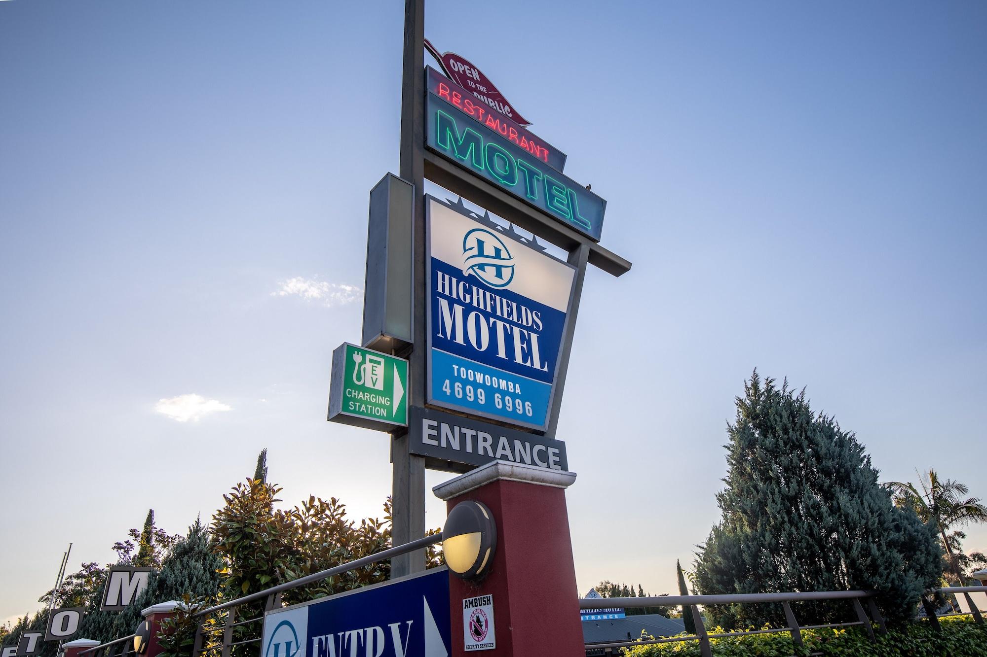 Vista Exterior Highfields Motel Toowoomba