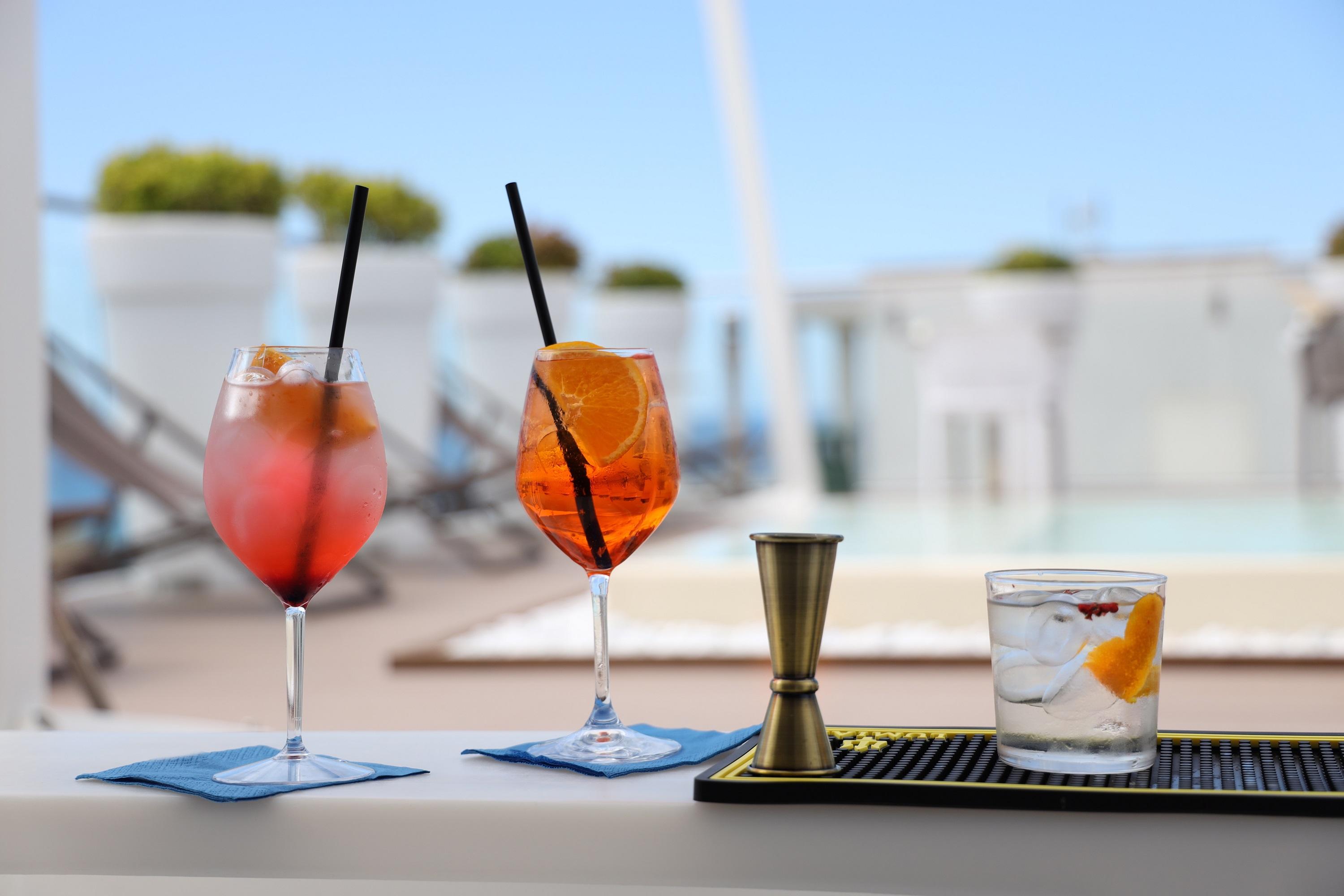 Vista Piscina M&F Hotel