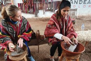 Actividad - Visita a la comunidad Racchi Ayllu + Taller de tejido andino