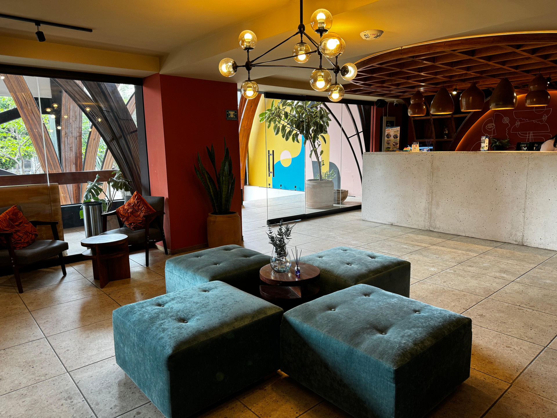 Vista Lobby Hola Olá