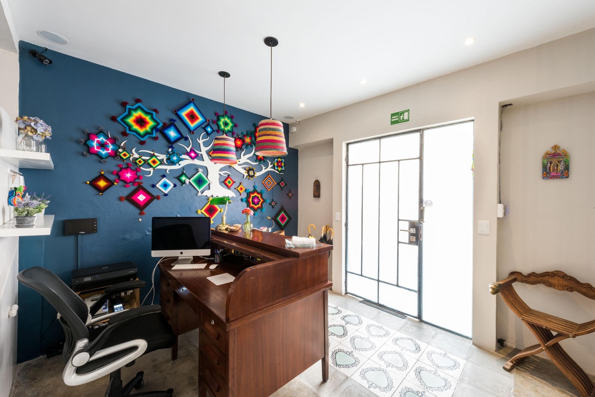Vista Lobby La Palomilla Bed & Breakfast