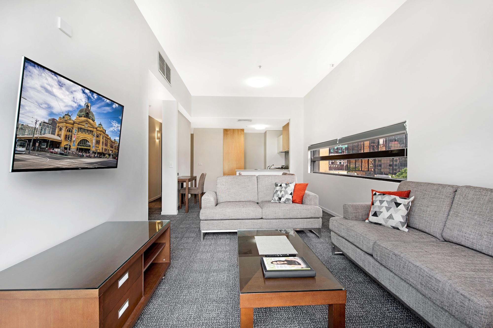 Comodidades del Alojamiento Melbourne CBD Central Apartment Hotel
