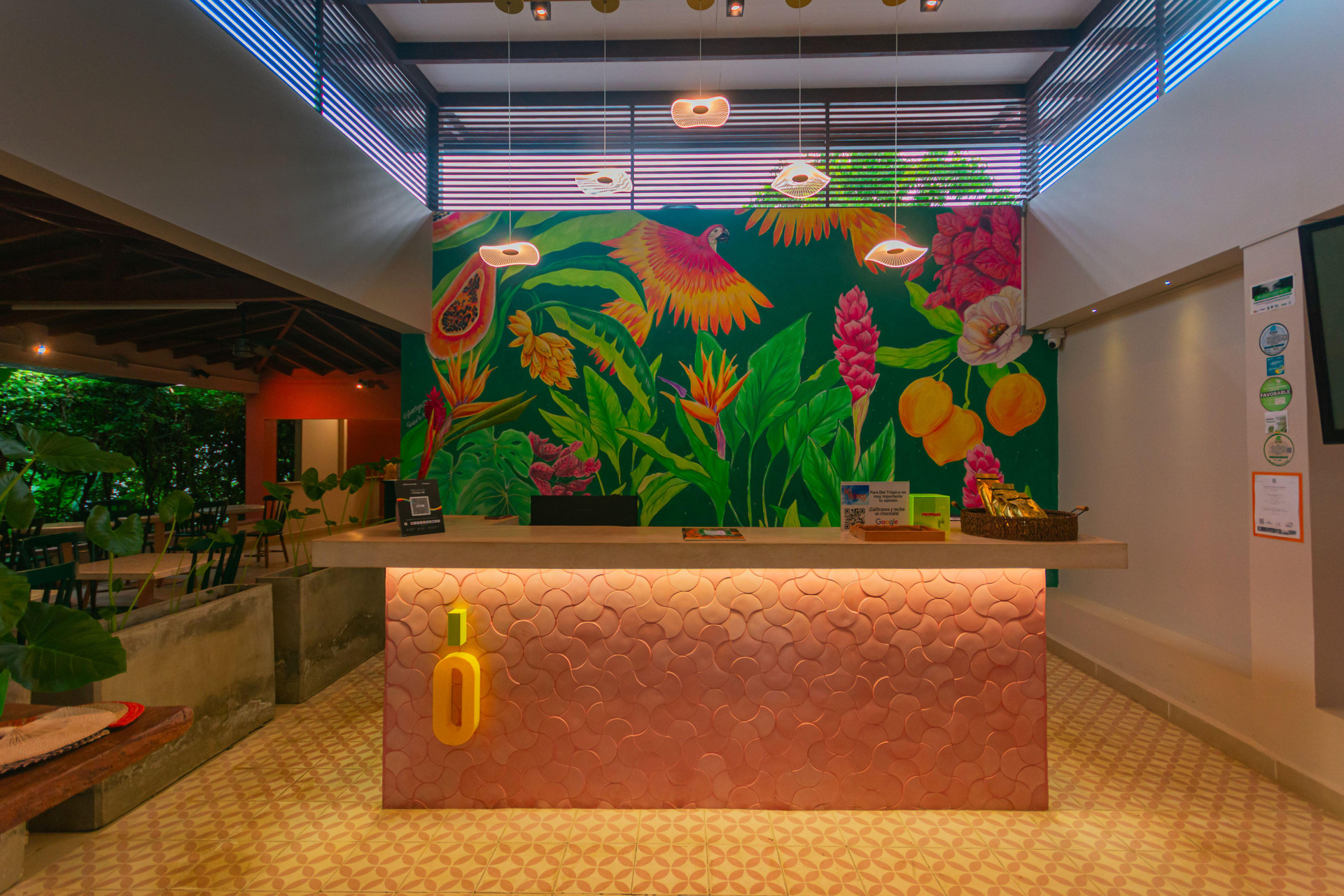 Vista Lobby Del Trópico Hotel By GyC Hotels