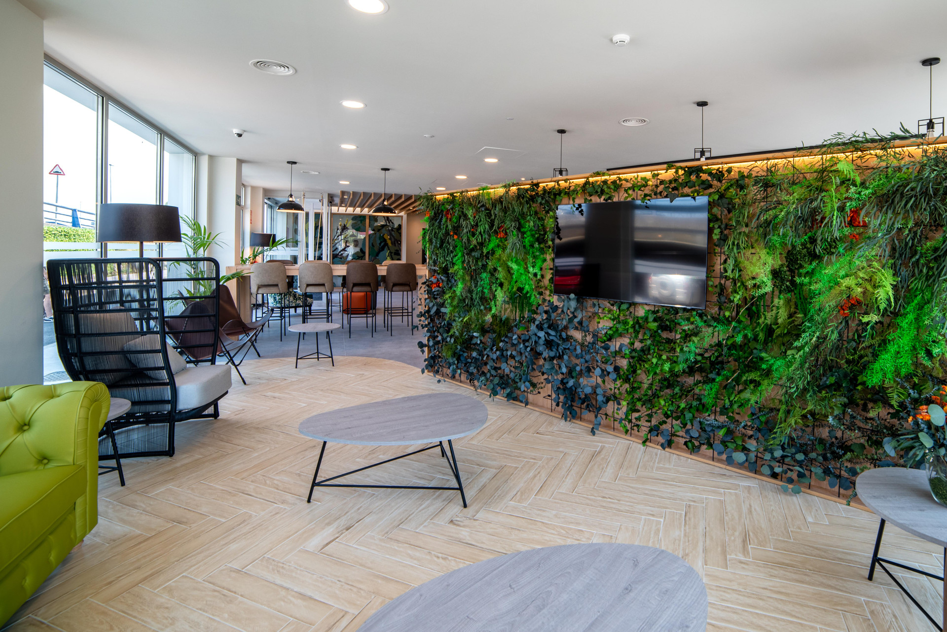 Vista Lobby Ibis Styles Santander