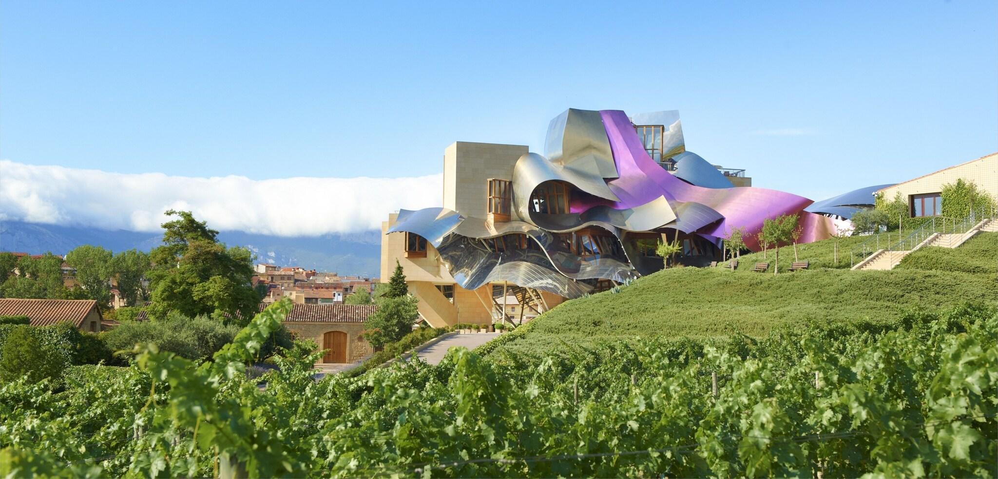 Vista Exterior Hotel Marqués de Riscal, a Luxury Collection Hotel, Elciego