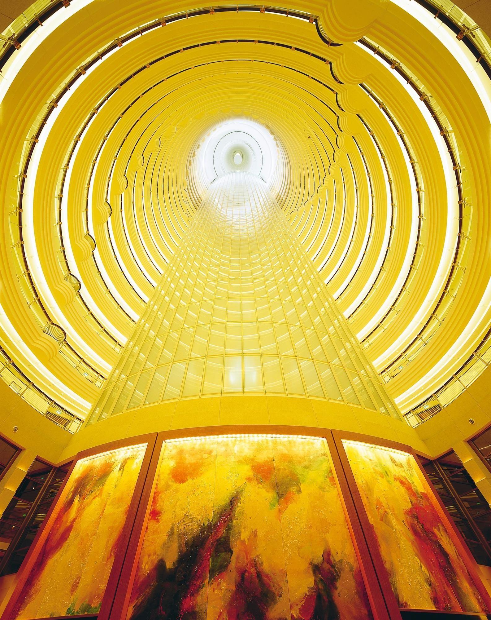 Vista do lobby Grand Hyatt Shanghai