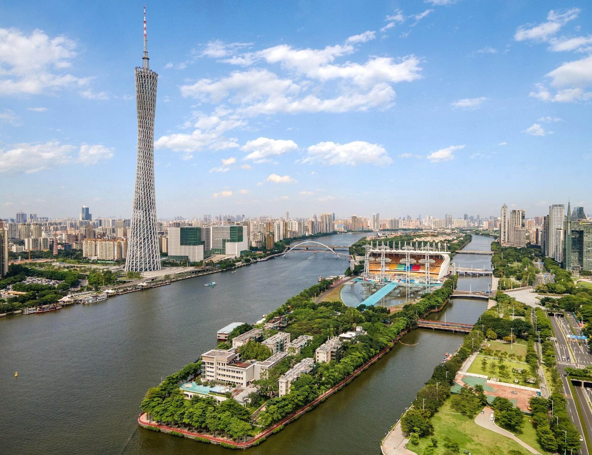 Vista Exterior Hotel Indigo Guangzhou Haixinsha by IHG