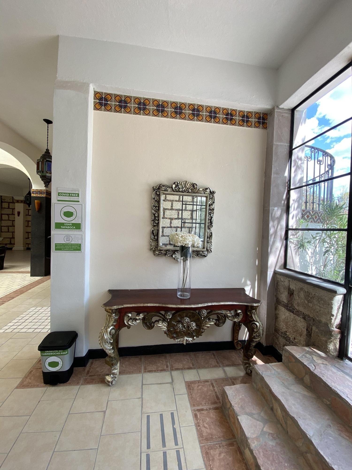 Vista Lobby Hacienda San Patricio