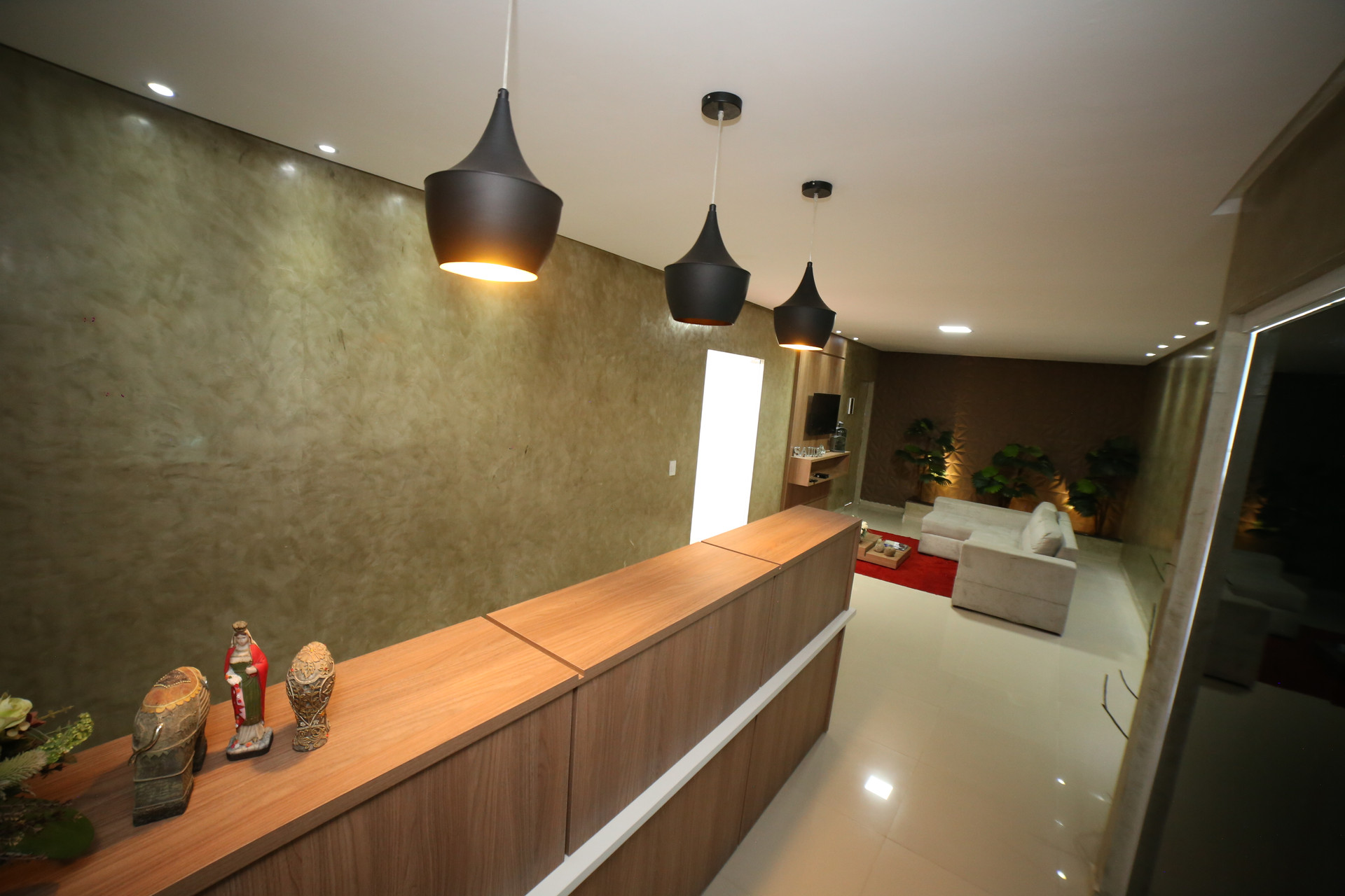 Vista Lobby Hotel Santa Isabel