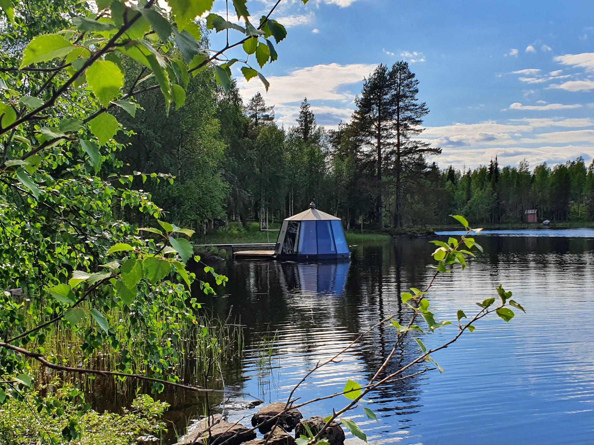 Vista Exterior Overwater Hut Kuusamo