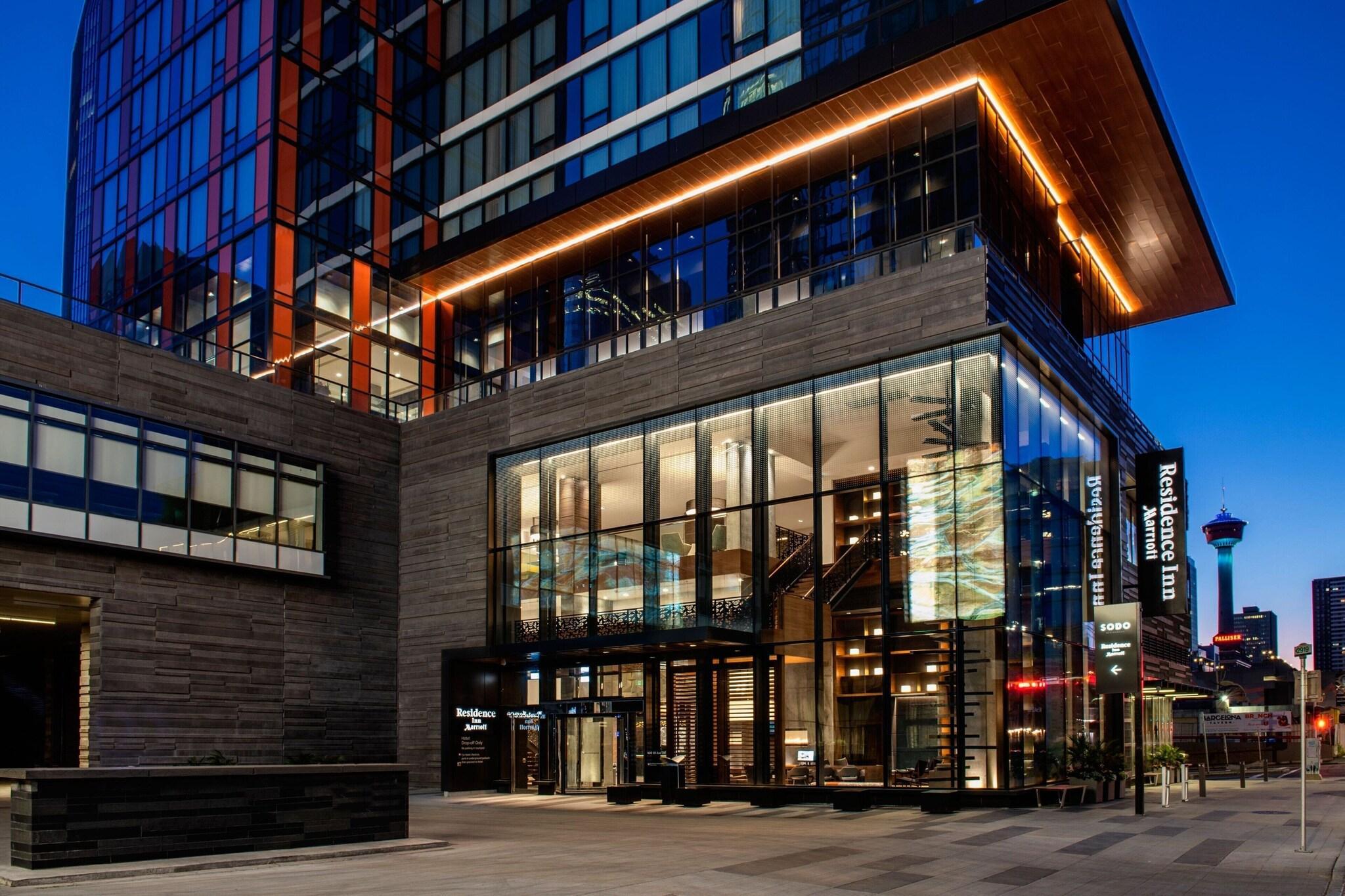 Vista Exterior Residence Inn by Marriott Calgary Downtown/Beltline District