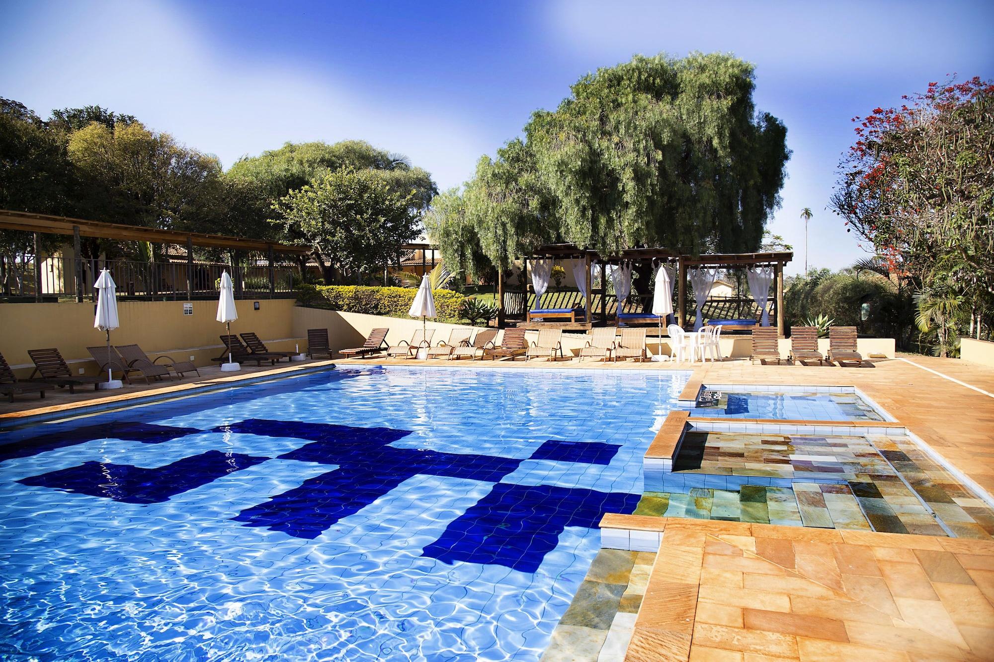 Vista Piscina Hotel Fazenda Areia que Canta