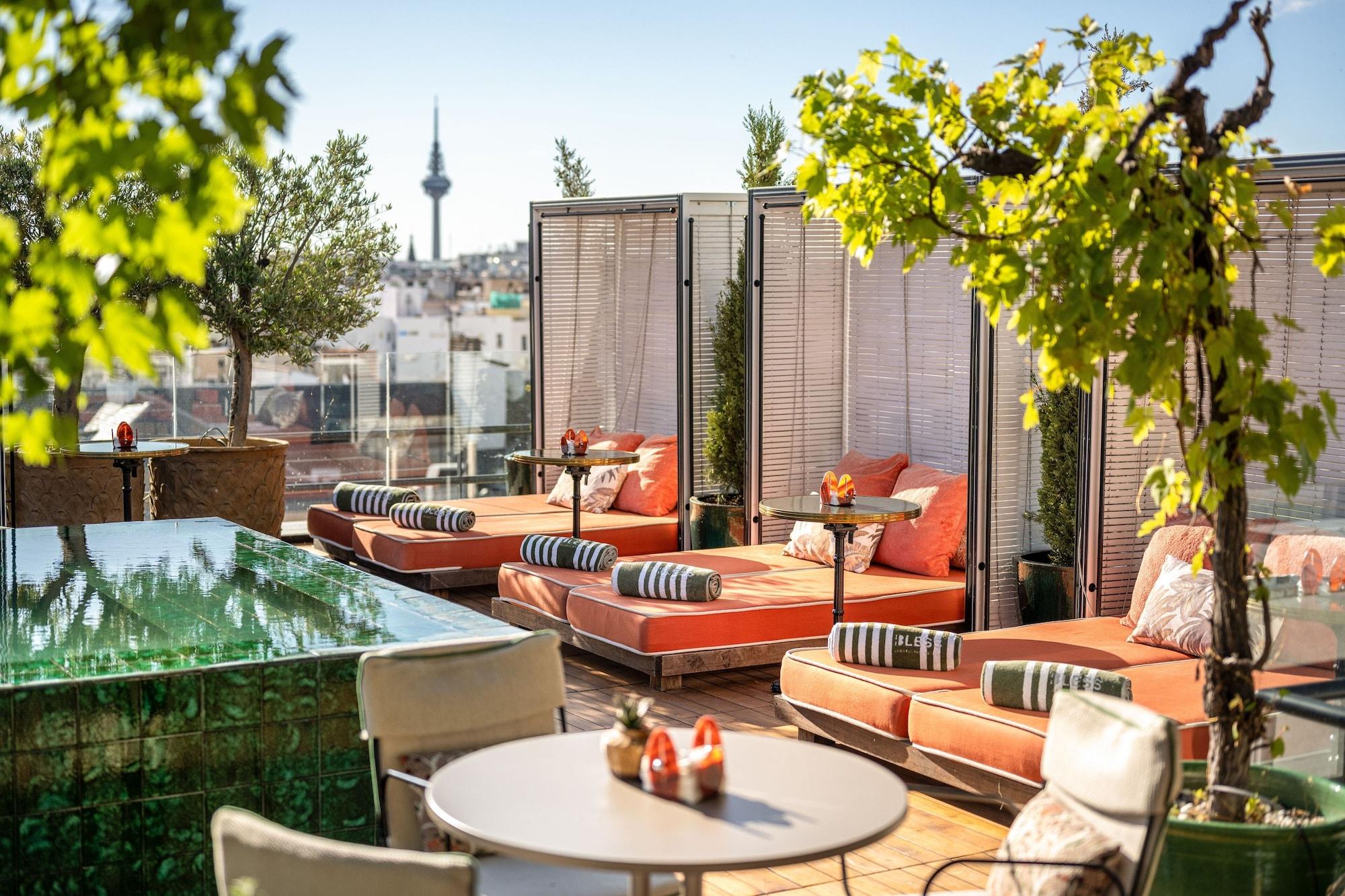 Vista Piscina Bless Hotel Madrid, a member of The Leading Hotels of the World