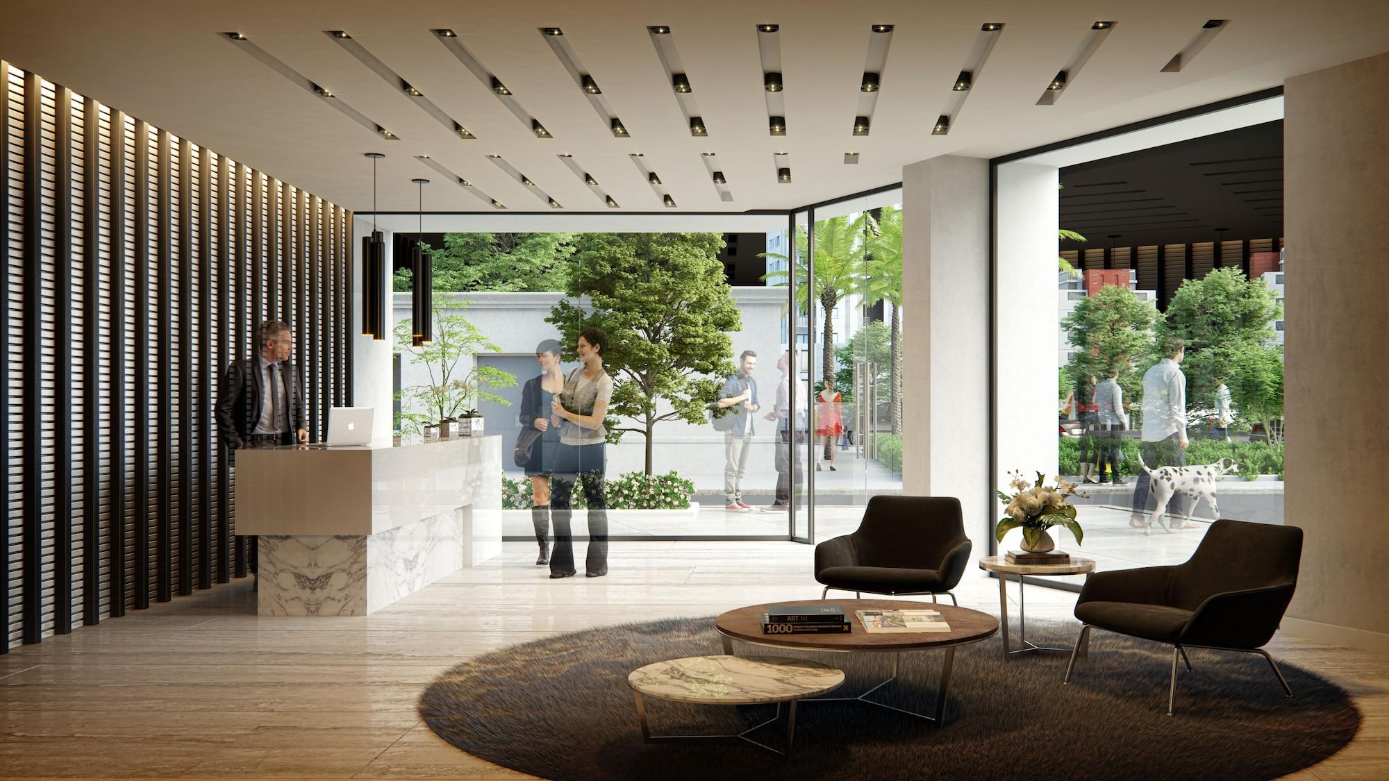 Vista Lobby Trendy Host Black - San Isidro