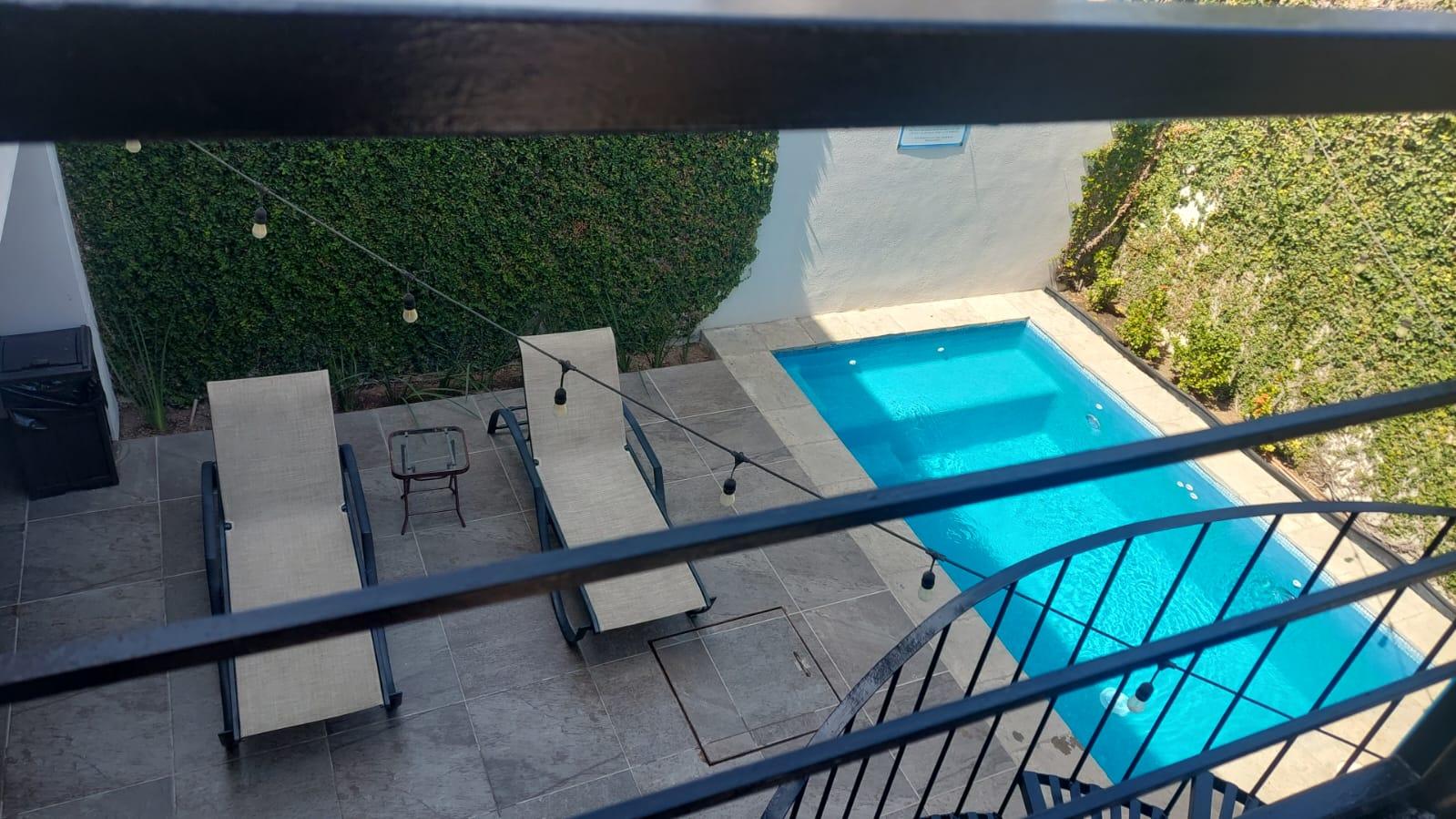 Vista Piscina Hotel Playa Azul