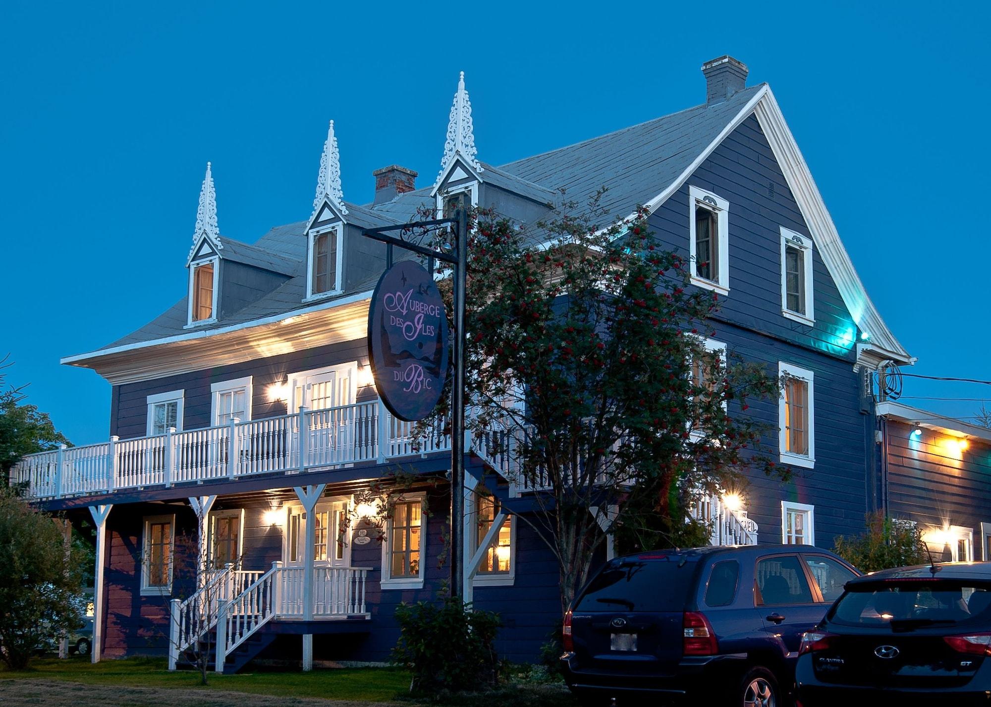 Vista Exterior Auberge des Îles du Bic