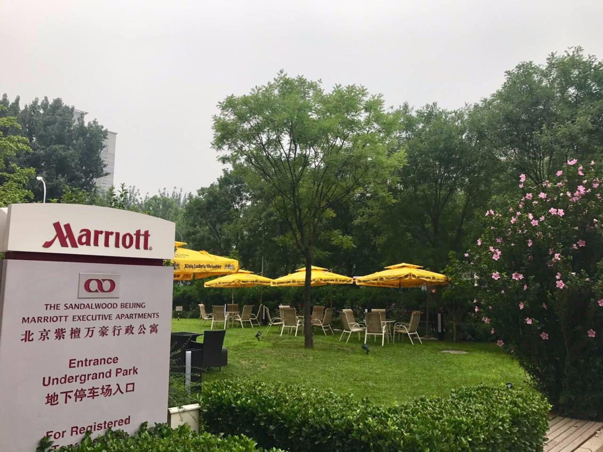 Vista Exterior The Sandalwood, Beijing - Marriott Executive Apartments