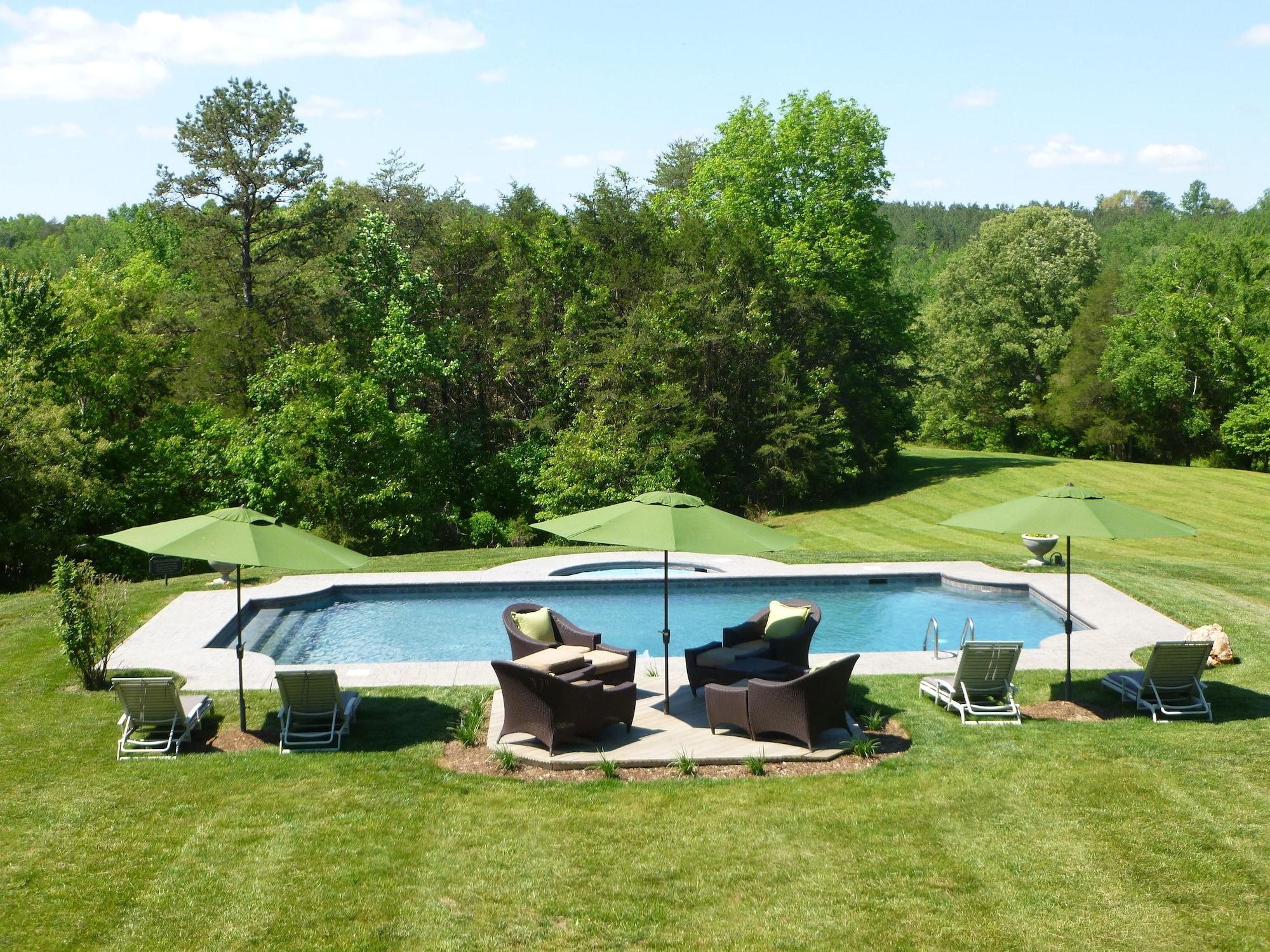 Vista Piscina Cedar Spring Inn & Spa