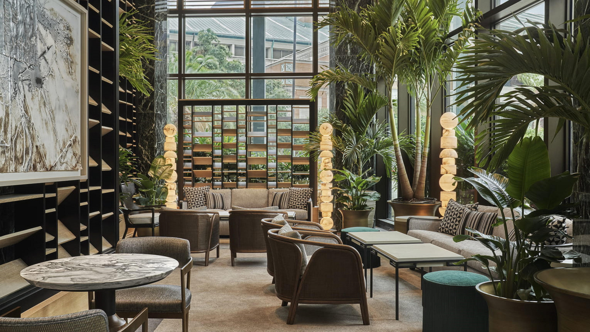 Vista Lobby Four Seasons Hotel New Orleans
