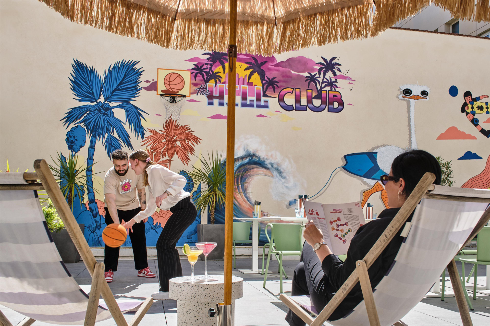 Vista Exterior Chromatics Hotel & Restaurant The Hill Club by happyculture